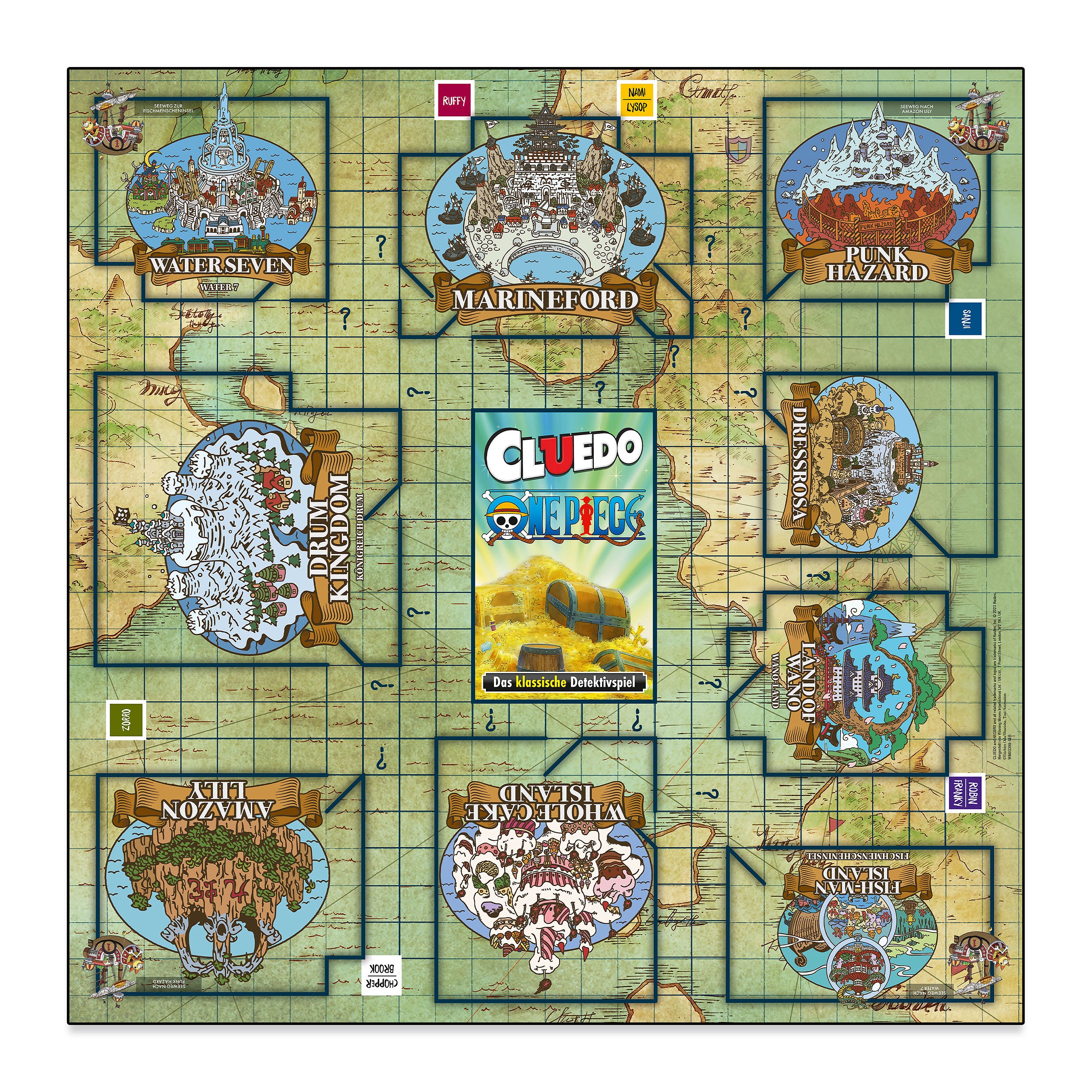 Zdjęcie produktu One Piece Cluedo