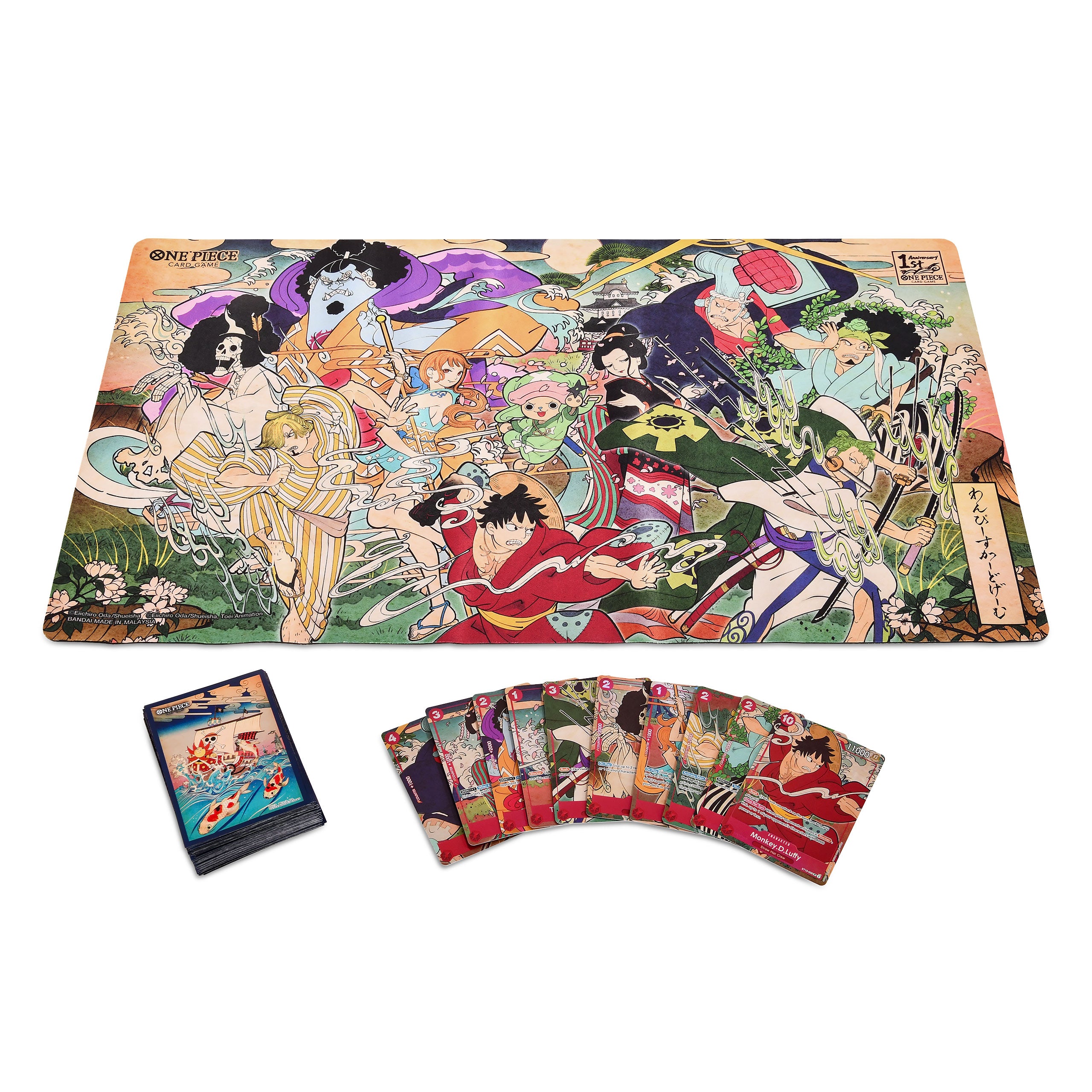 Product image One Piece Card Game - Playmat and Storage Box 1st Year Anniversary Set