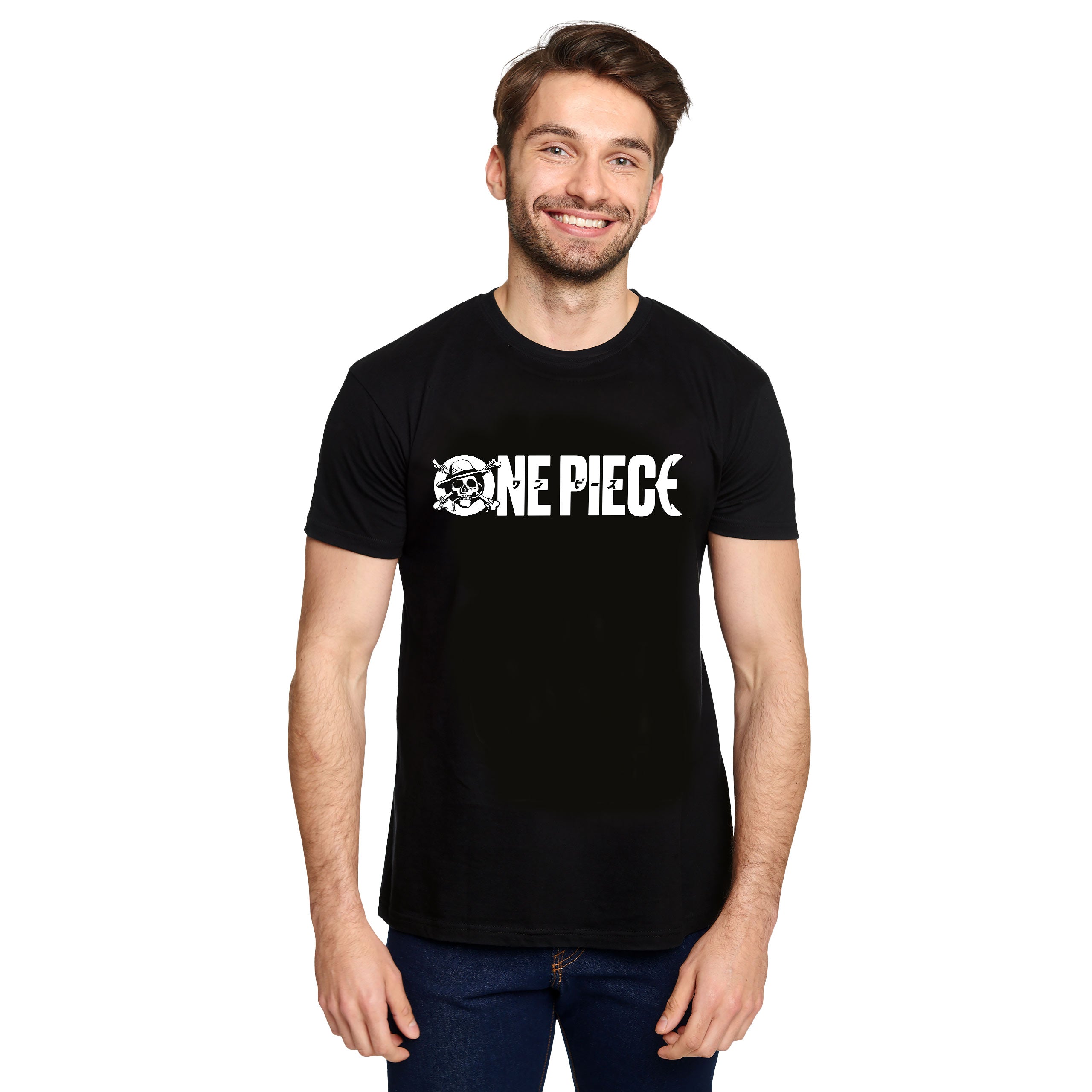 Zdjęcie produktu One Piece - Koszulka z logo serialu czarna