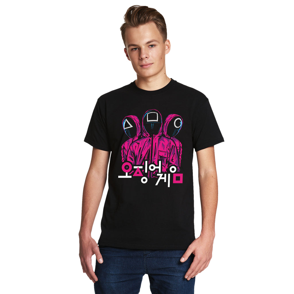 Zdjęcie produktu Squid Game - Strażnicy T-Shirt czarny