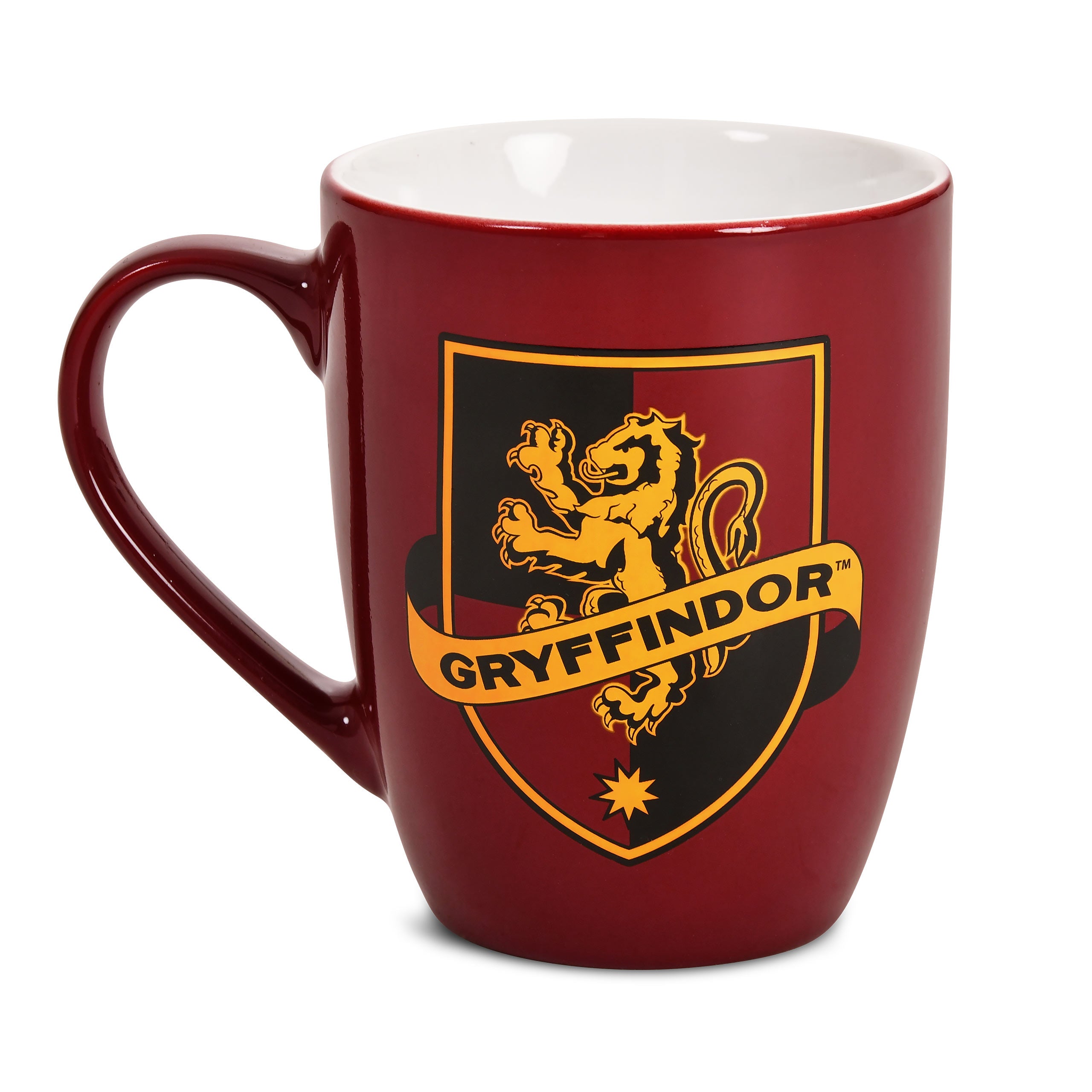 Zdjęcie produktu Czerwony kubek z logo Gryffindoru - Harry Potter