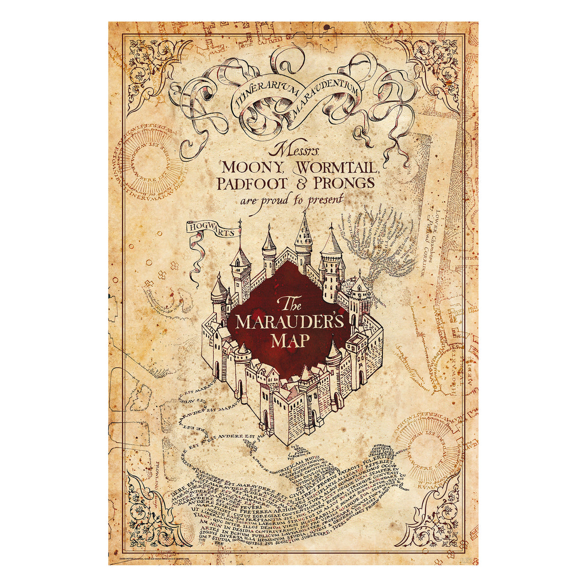 Zdjęcie produktu Harry Potter - Mapa Huncwotów Maxi Plakat
