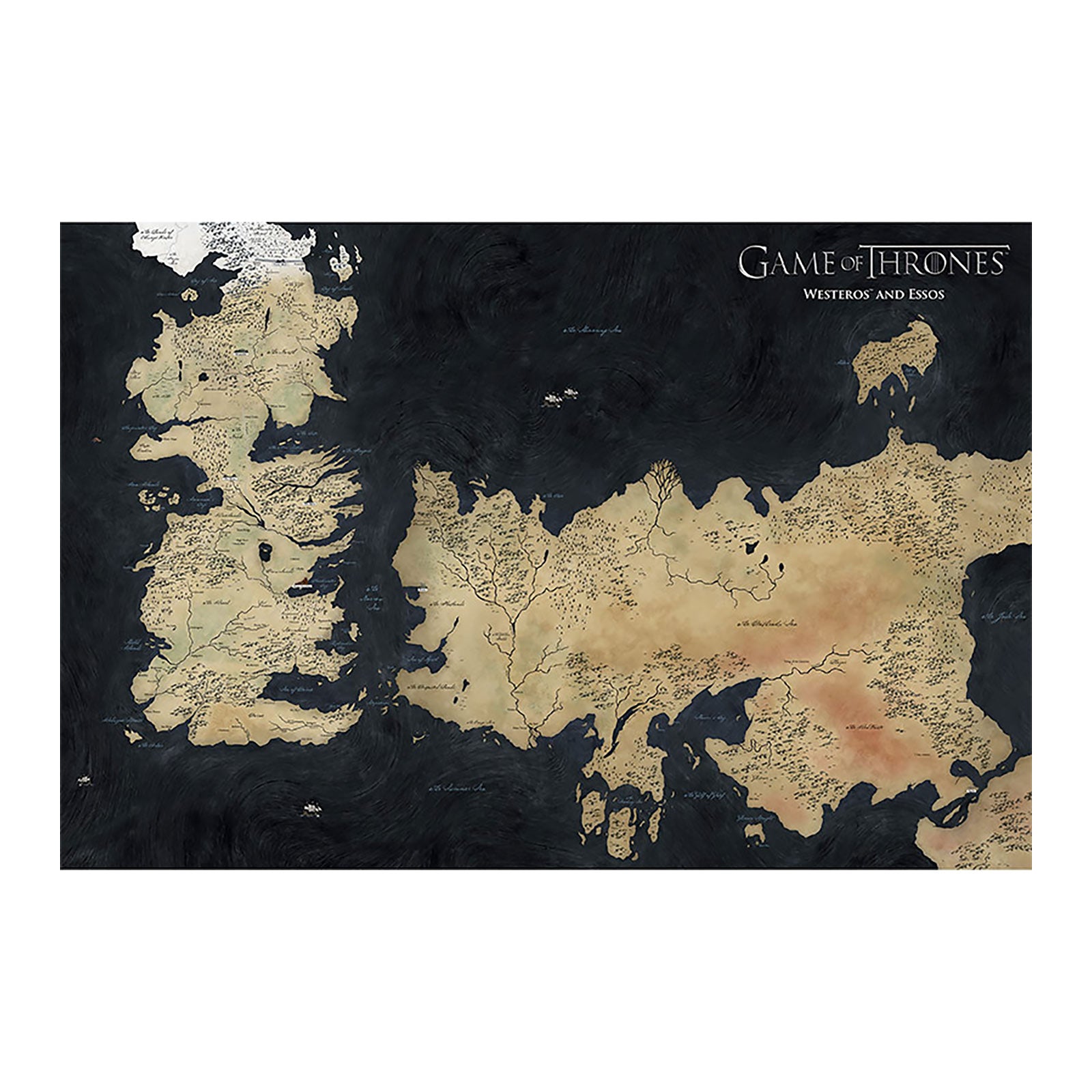 Zdjęcie produktu Gra o Tron - Mapa Westeros Maxi Plakat