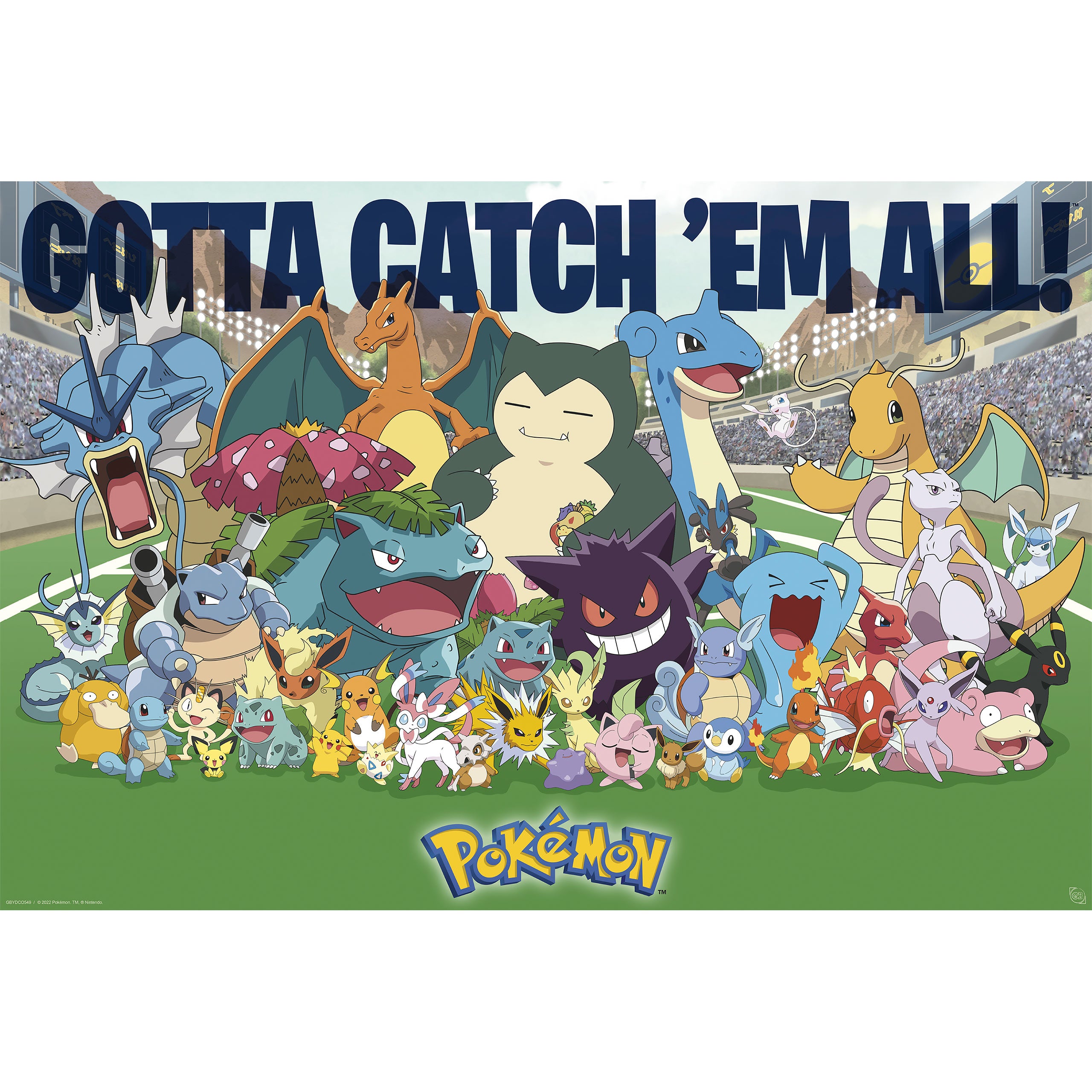 Zdjęcie produktu Pokemon - Złap je wszystkie Maxi Plakat
