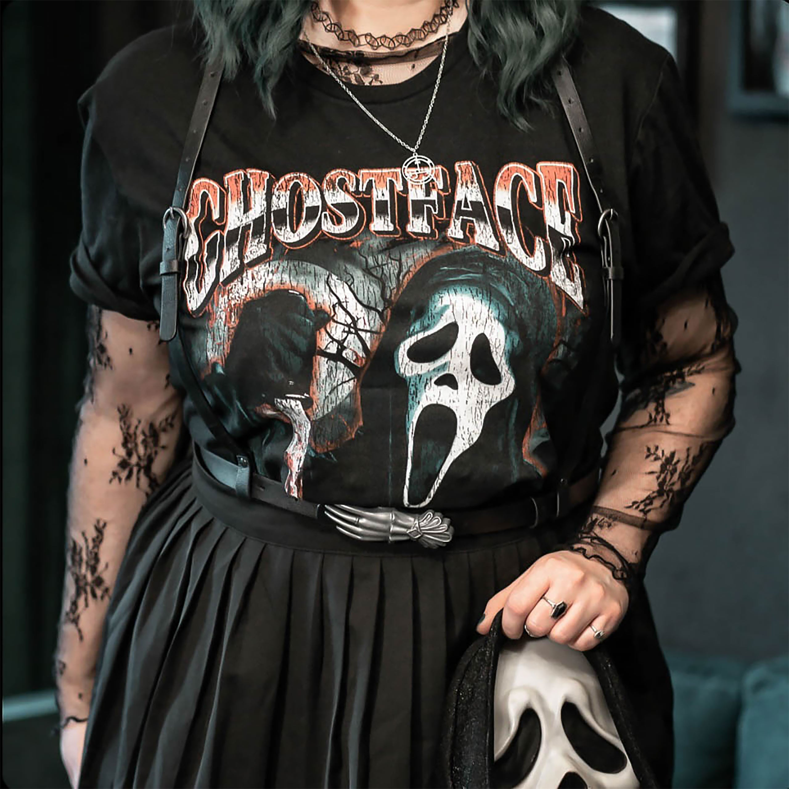 Zdjęcie produktu Scream Ghost Face - Slasher T-Shirt czarne