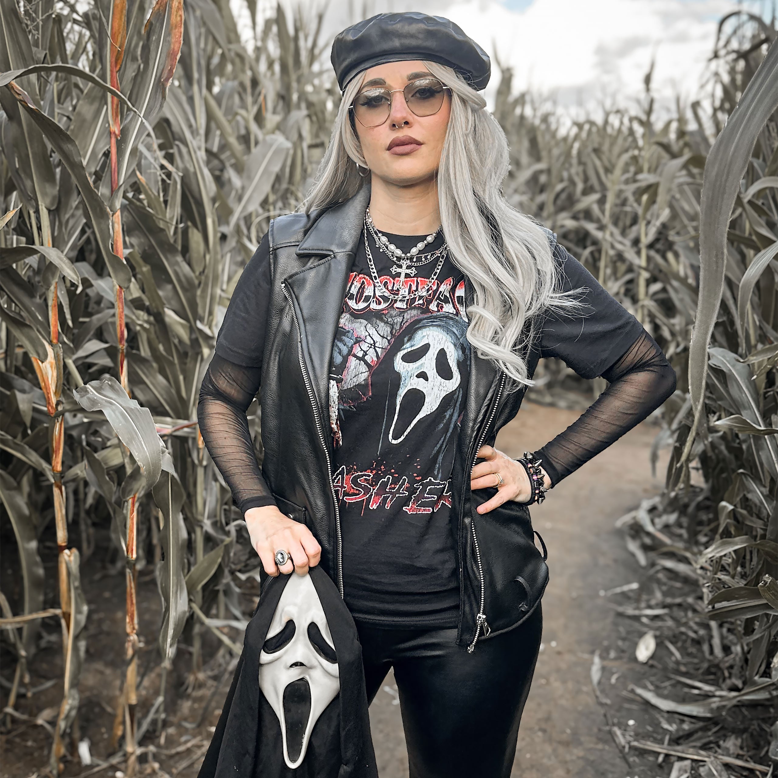 Zdjęcie produktu Scream Ghost Face - Slasher T-Shirt czarne