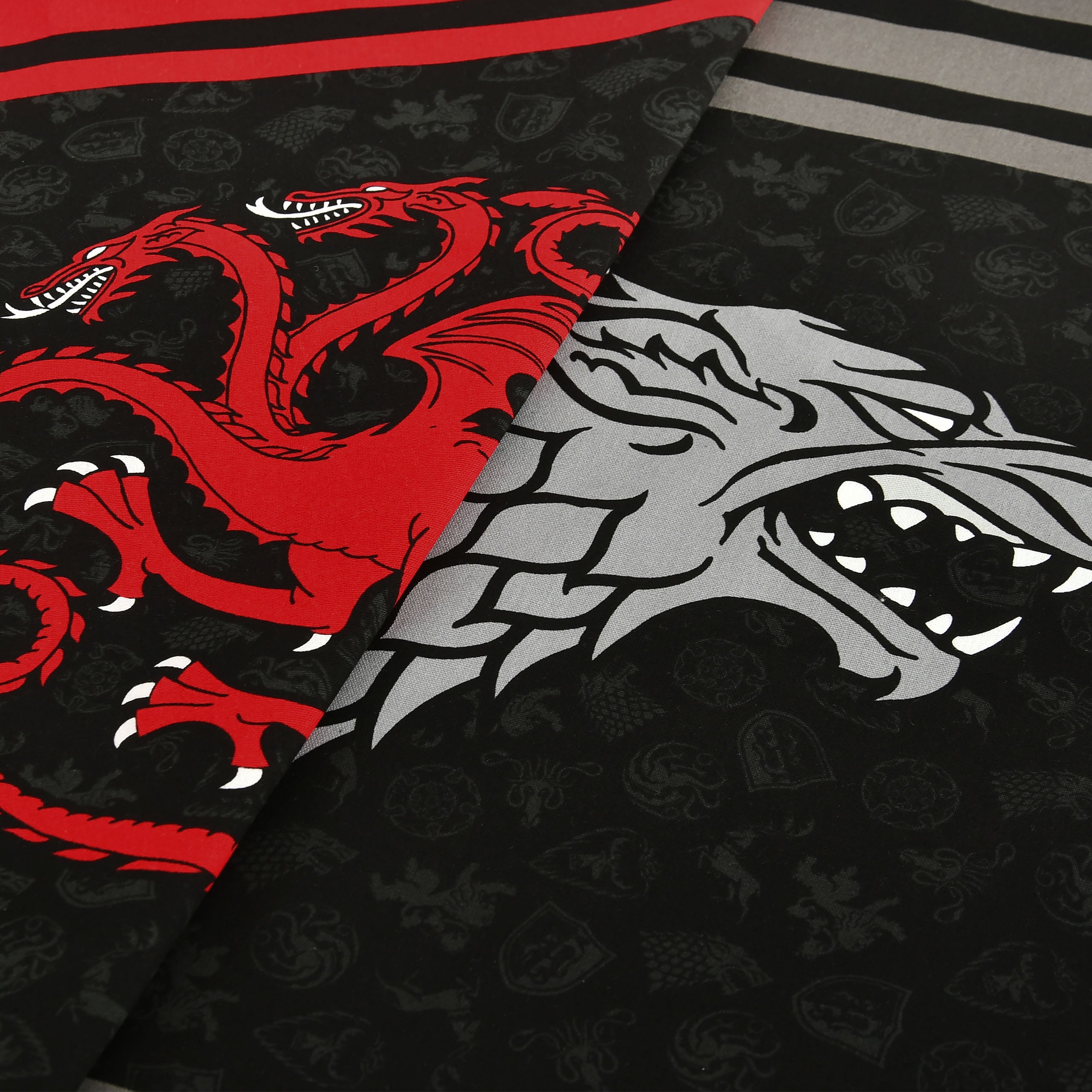 Zdjęcie produktu Zestaw ściereczek Stark i Targaryen - Gra o Tron