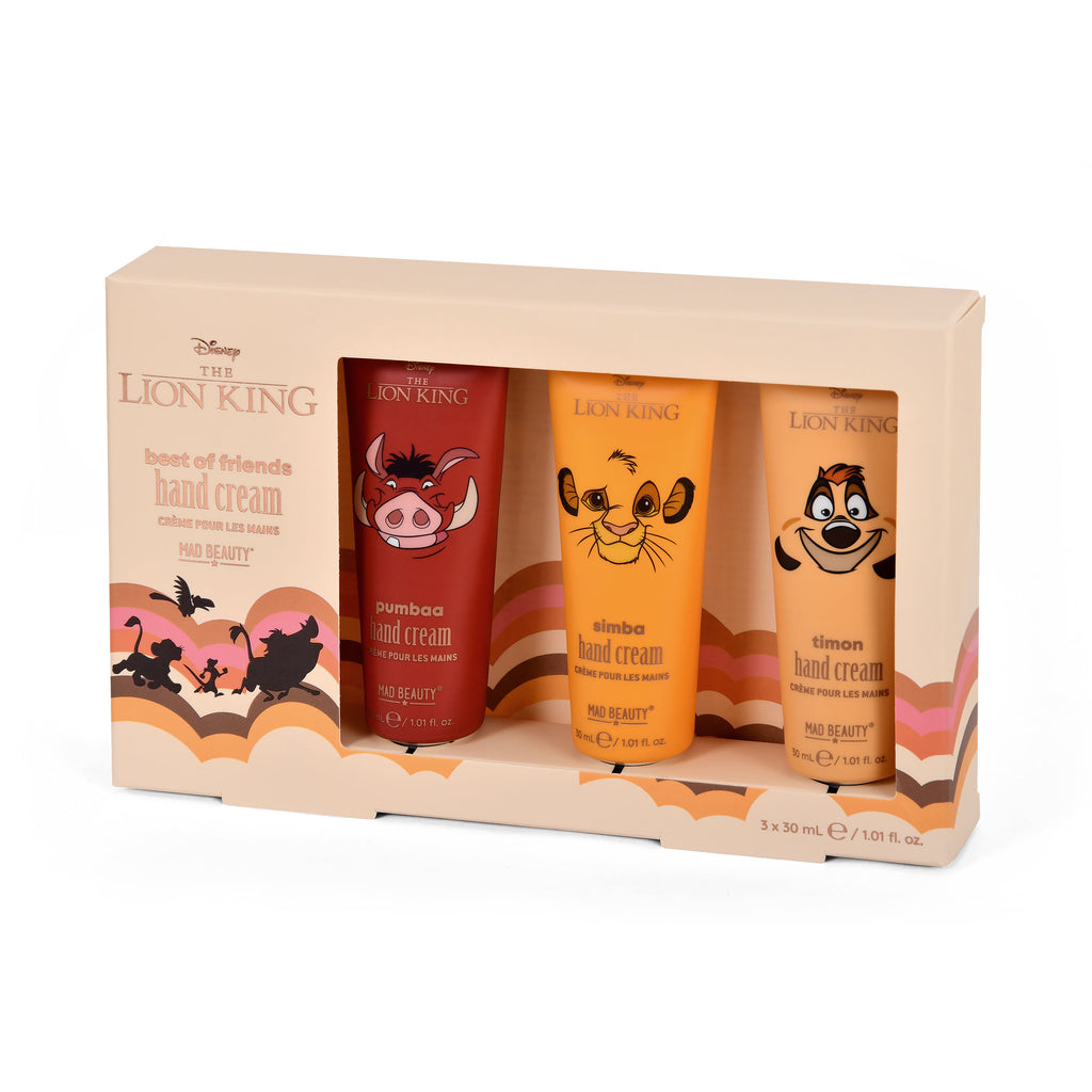 Zdjęcie produktu Król Lew - Zestaw do pielęgnacji rąk Best of Friends 3 sztuki
