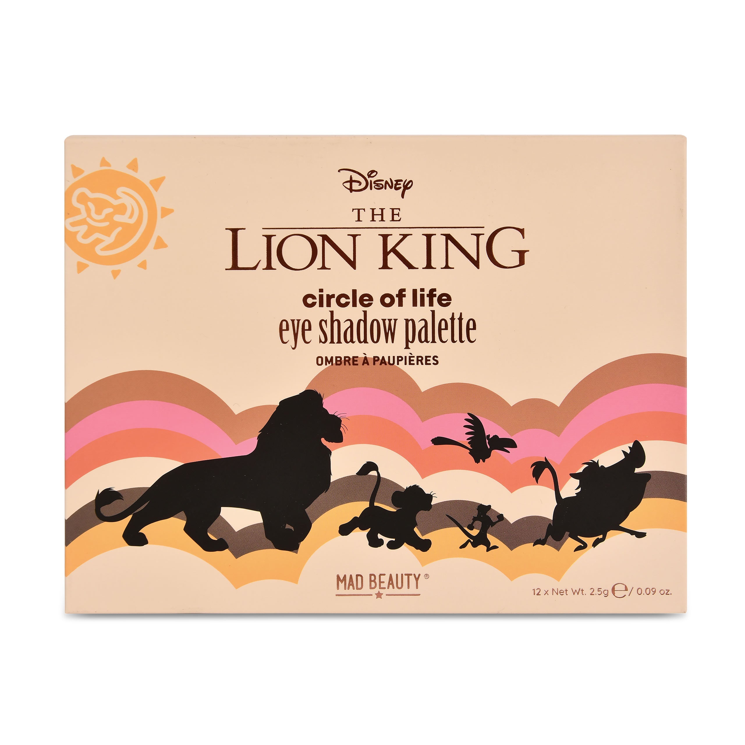 Zdjęcie produktu Król Lew - Paleta Cieni do Powiek Circle of Life