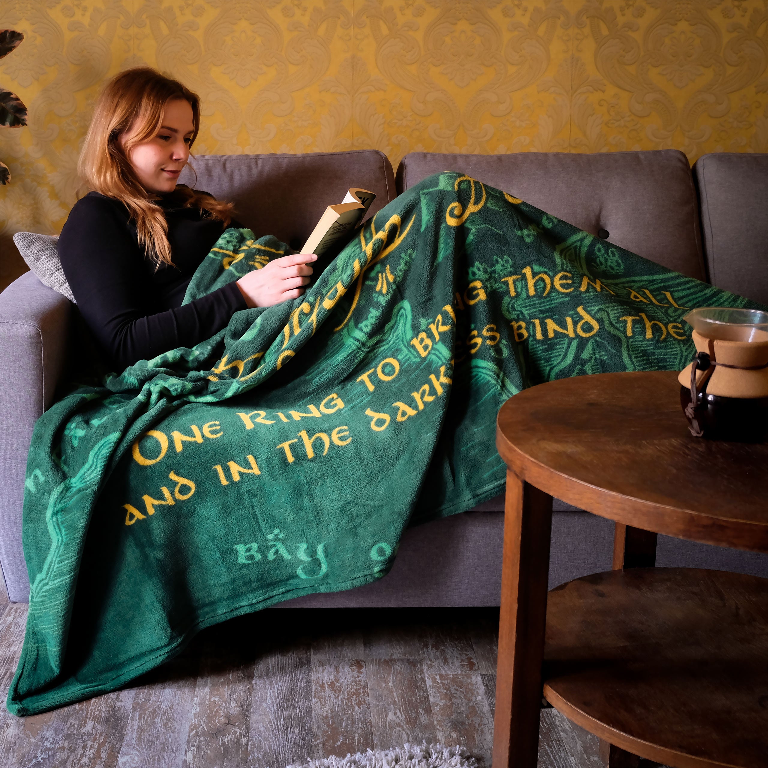 Product image The Lord of the Rings - The One Ring Fleece Blanket