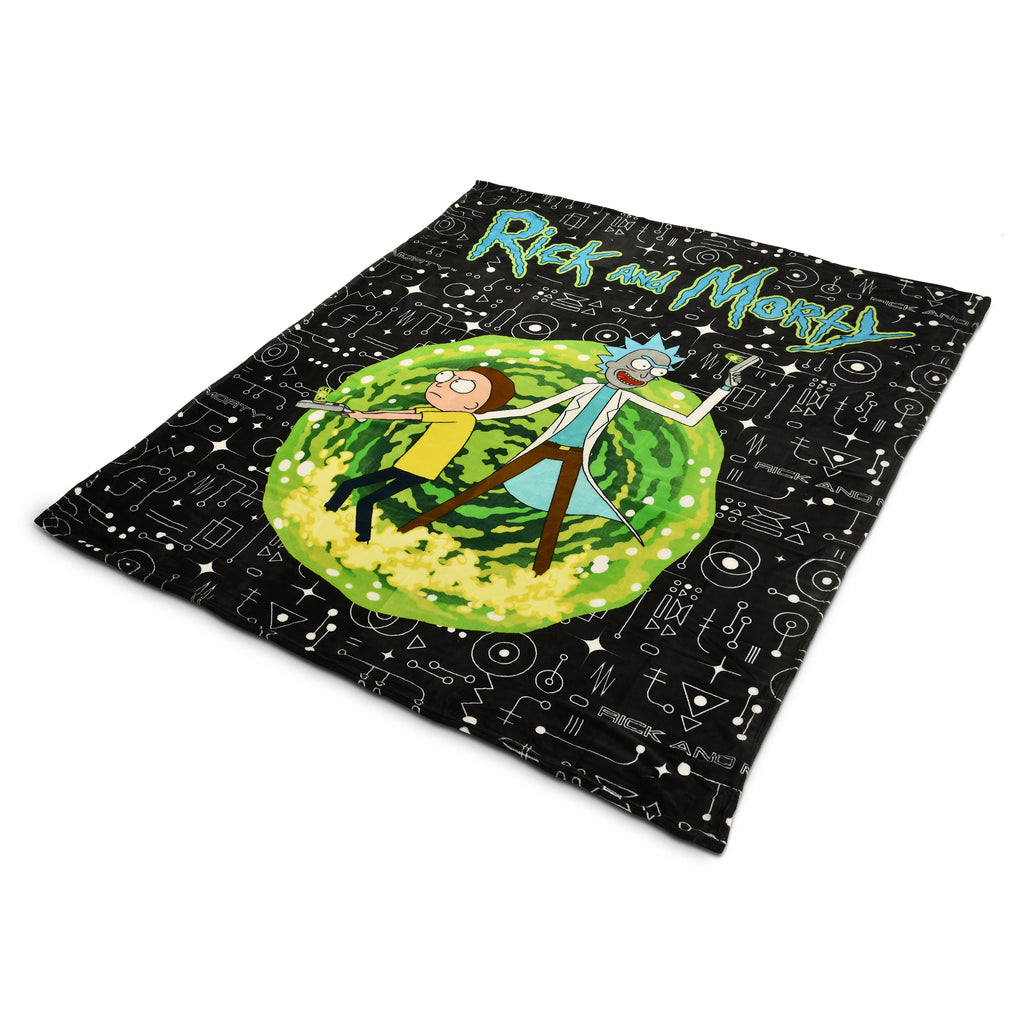 Product image Rick and Morty - Portal Fleece Blanket