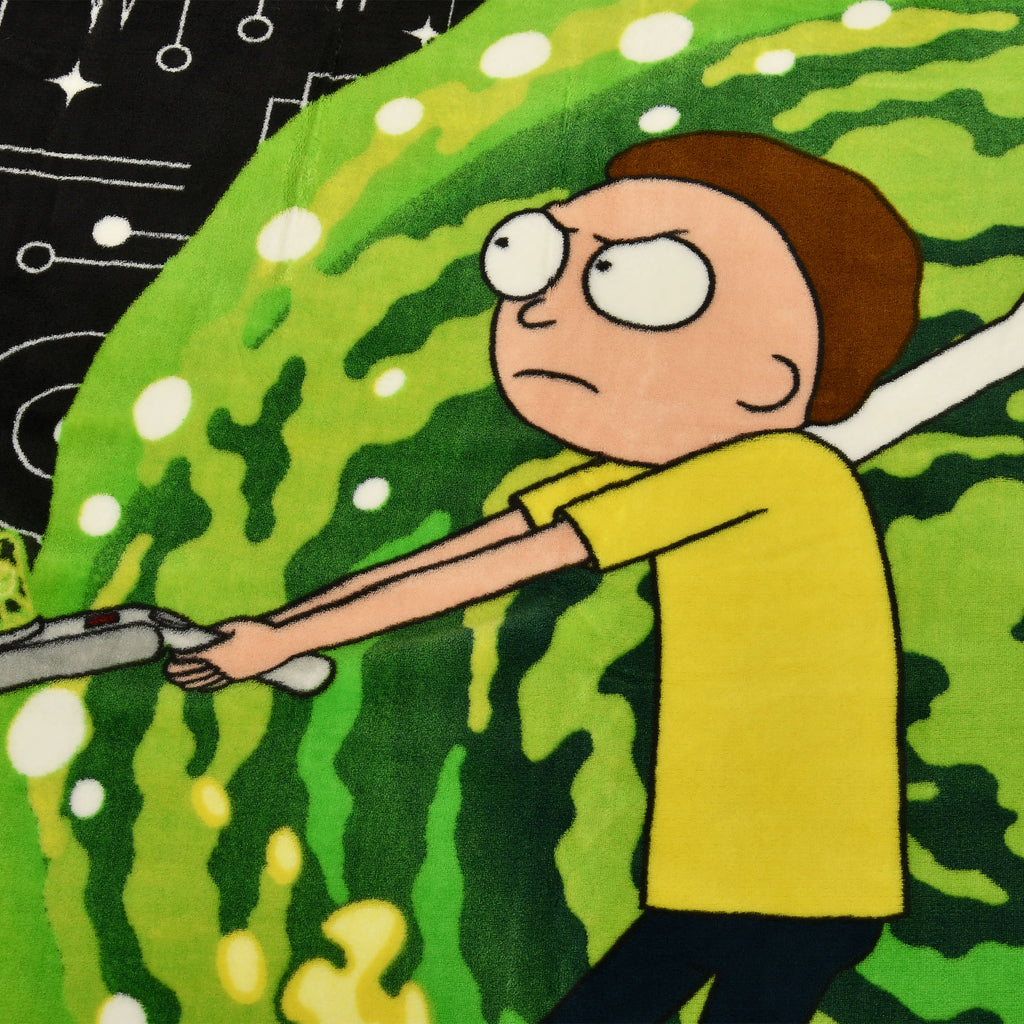 Product image Rick and Morty - Portal Fleece Blanket