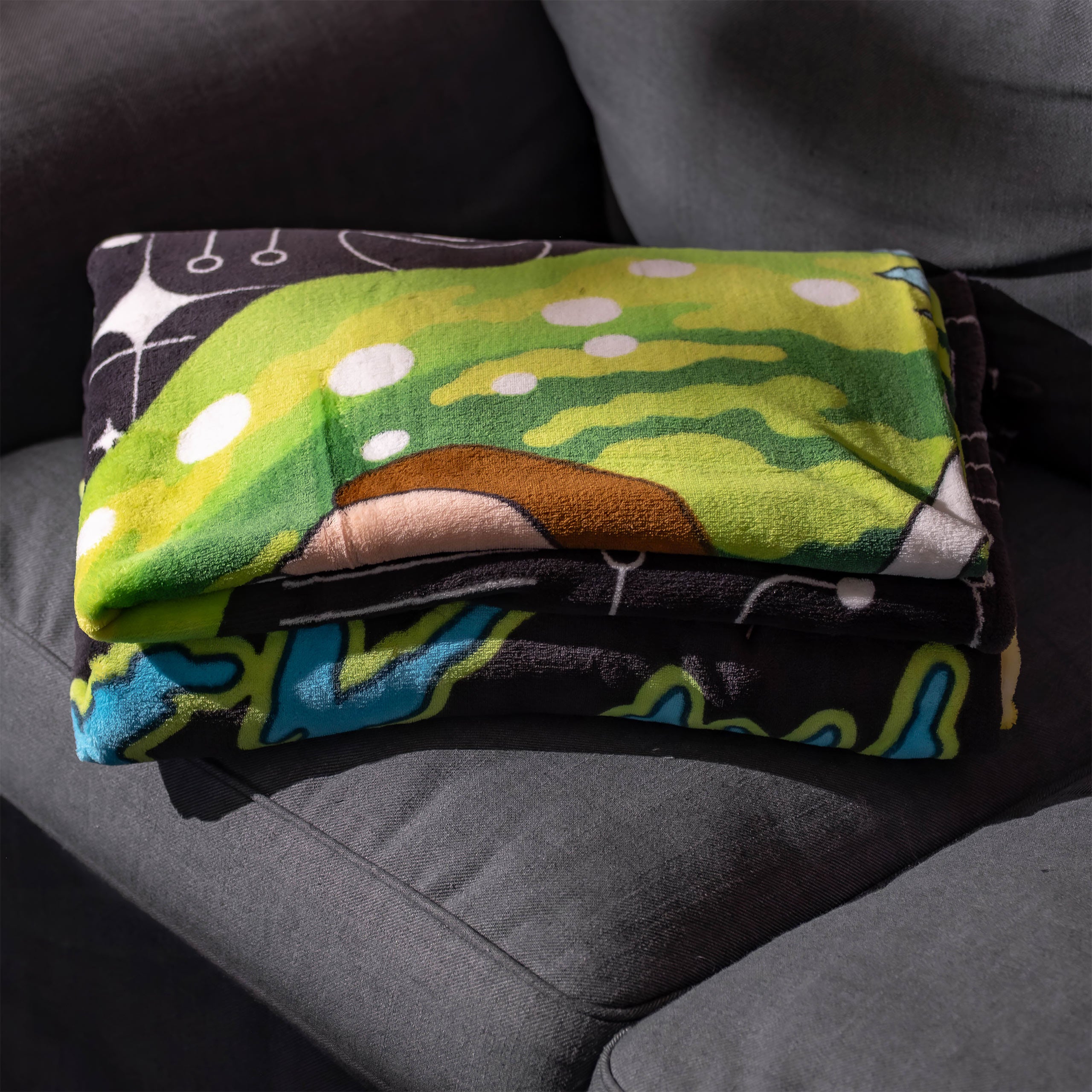Product image Rick and Morty - Portal Fleece Blanket