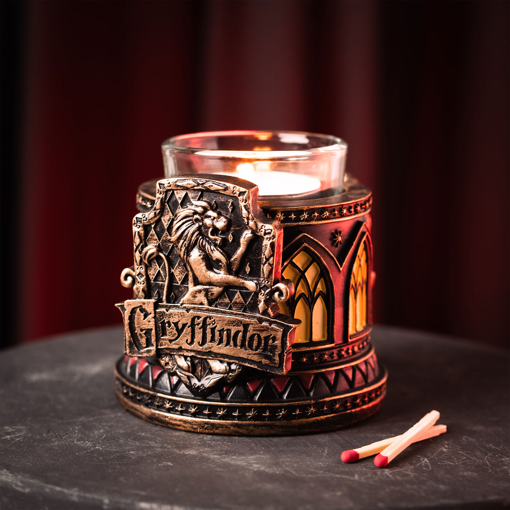 Zdjęcie produktu Świecznik na podgrzewacz Gryffindor - Harry Potter