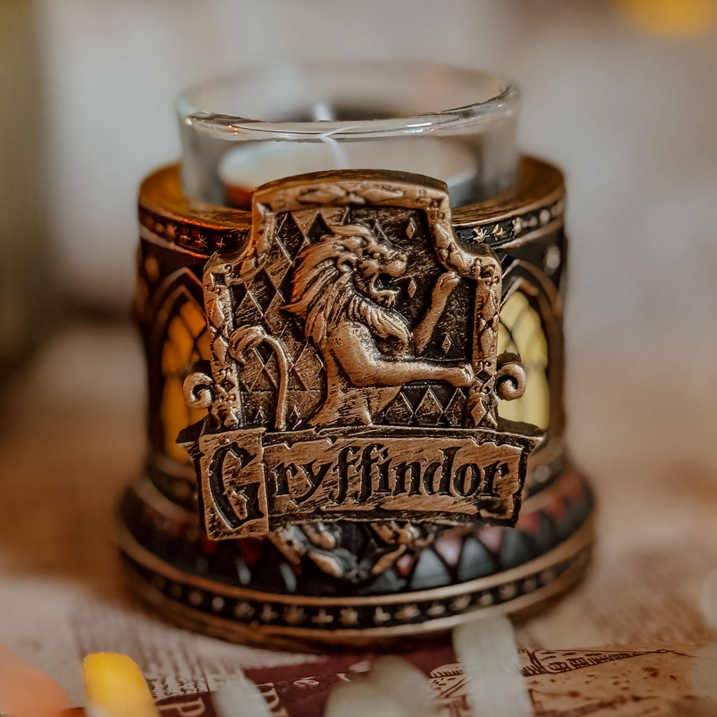 Zdjęcie produktu Świecznik na podgrzewacz Gryffindor - Harry Potter