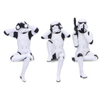 Zdjęcie produktu Oryginalny zestaw figurek Stormtrooper Nie Widzę, Nie Słyszę, Nie Mówię siedzący