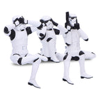 Zdjęcie produktu Oryginalny zestaw figurek Stormtrooper Nie Widzę, Nie Słyszę, Nie Mówię siedzący