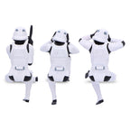 Zdjęcie produktu Oryginalny zestaw figurek Stormtrooper Nie Widzę, Nie Słyszę, Nie Mówię siedzący