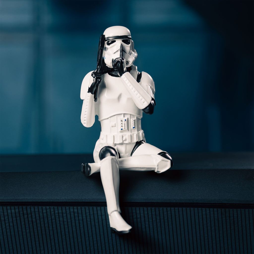 Zdjęcie produktu Oryginalny zestaw figurek Stormtrooper Nie Widzę, Nie Słyszę, Nie Mówię siedzący