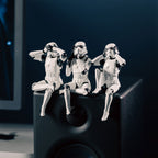 Zdjęcie produktu Oryginalny zestaw figurek Stormtrooper Nie Widzę, Nie Słyszę, Nie Mówię siedzący