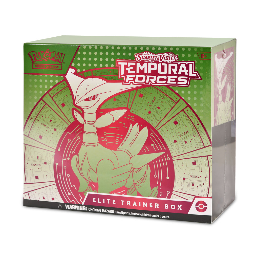 Zdjęcie produktu Pokemon - Scarlet & Violet Temporal Forces Iron Thorns Elite Trainer-Box