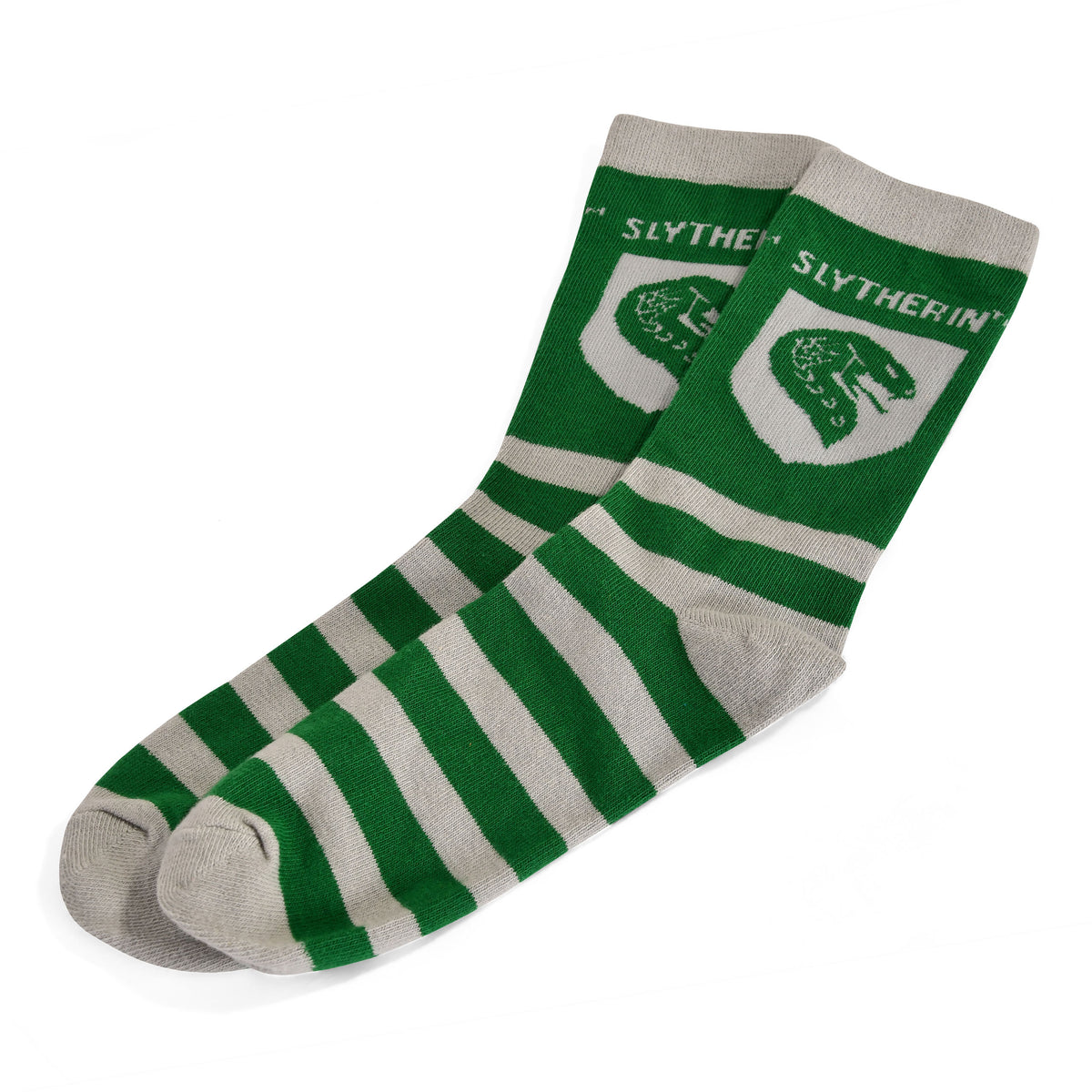 Zdjęcie produktu Harry Potter - Skarpety Slytherin Herb zielono-szare