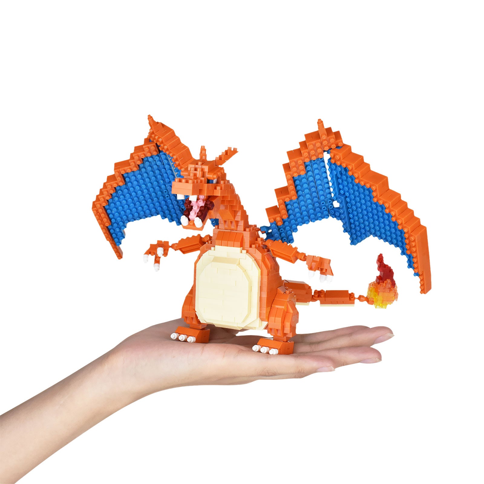 Zdjęcie produktu Pokemon - Glurak nanoblock Mini figurka z klocków deluxe