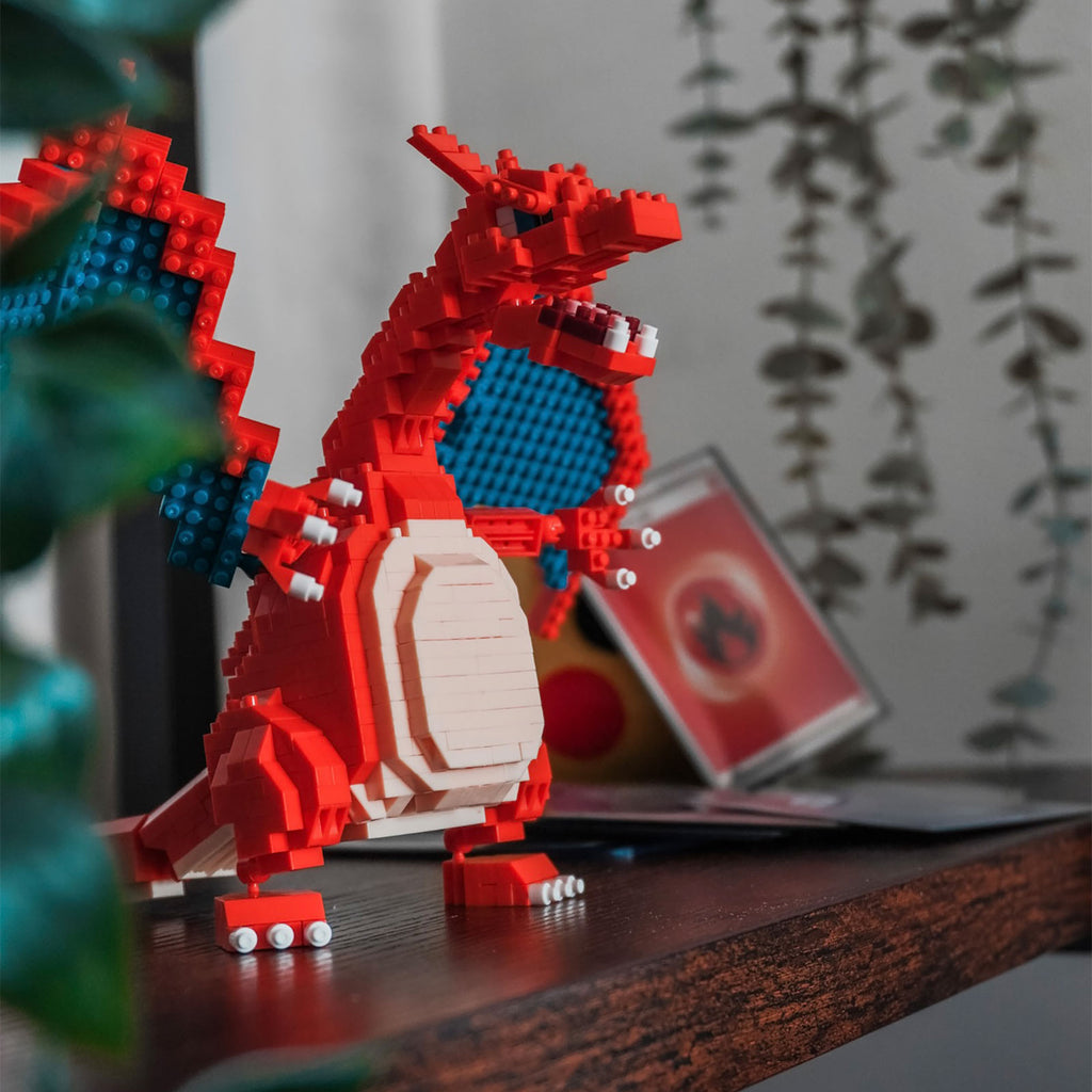 Zdjęcie produktu Pokemon - Glurak nanoblock Mini figurka z klocków deluxe