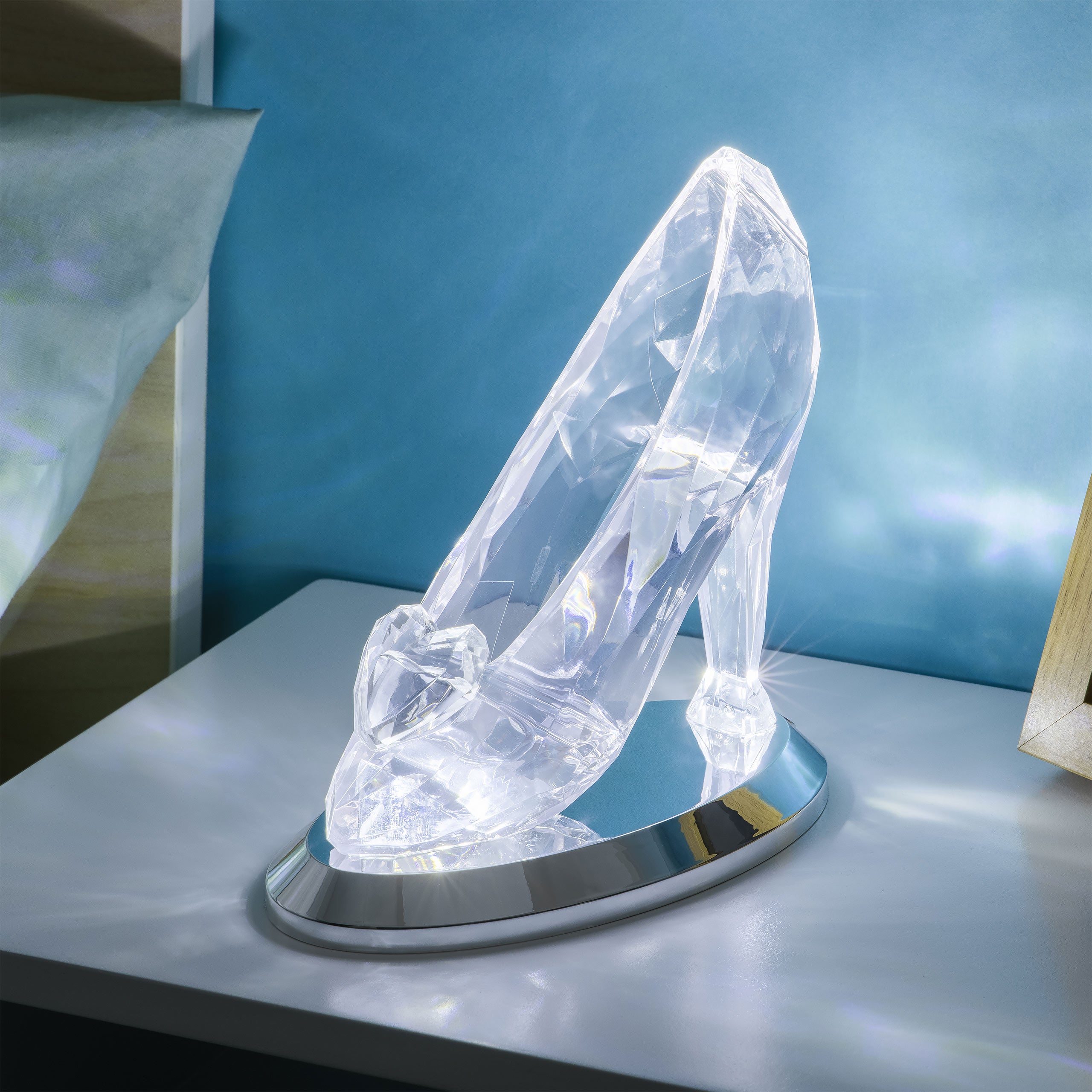 Zdjęcie produktu Kopciuszek - Szklany pantofelek lampa stołowa