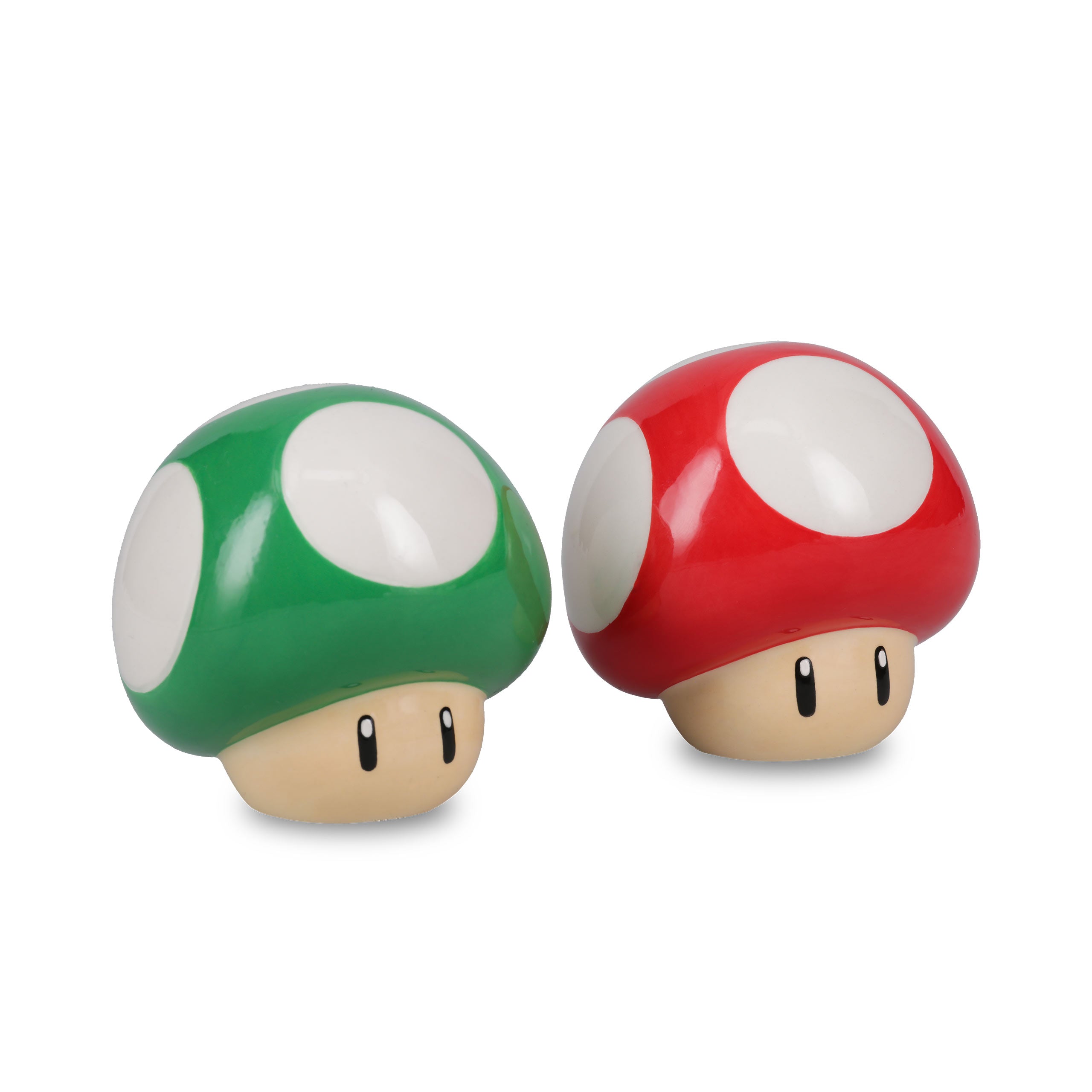 Zdjęcie produktu Super Mario - Solniczka i pieprzniczka w kształcie Super Grzyba i 1-UP Grzyba