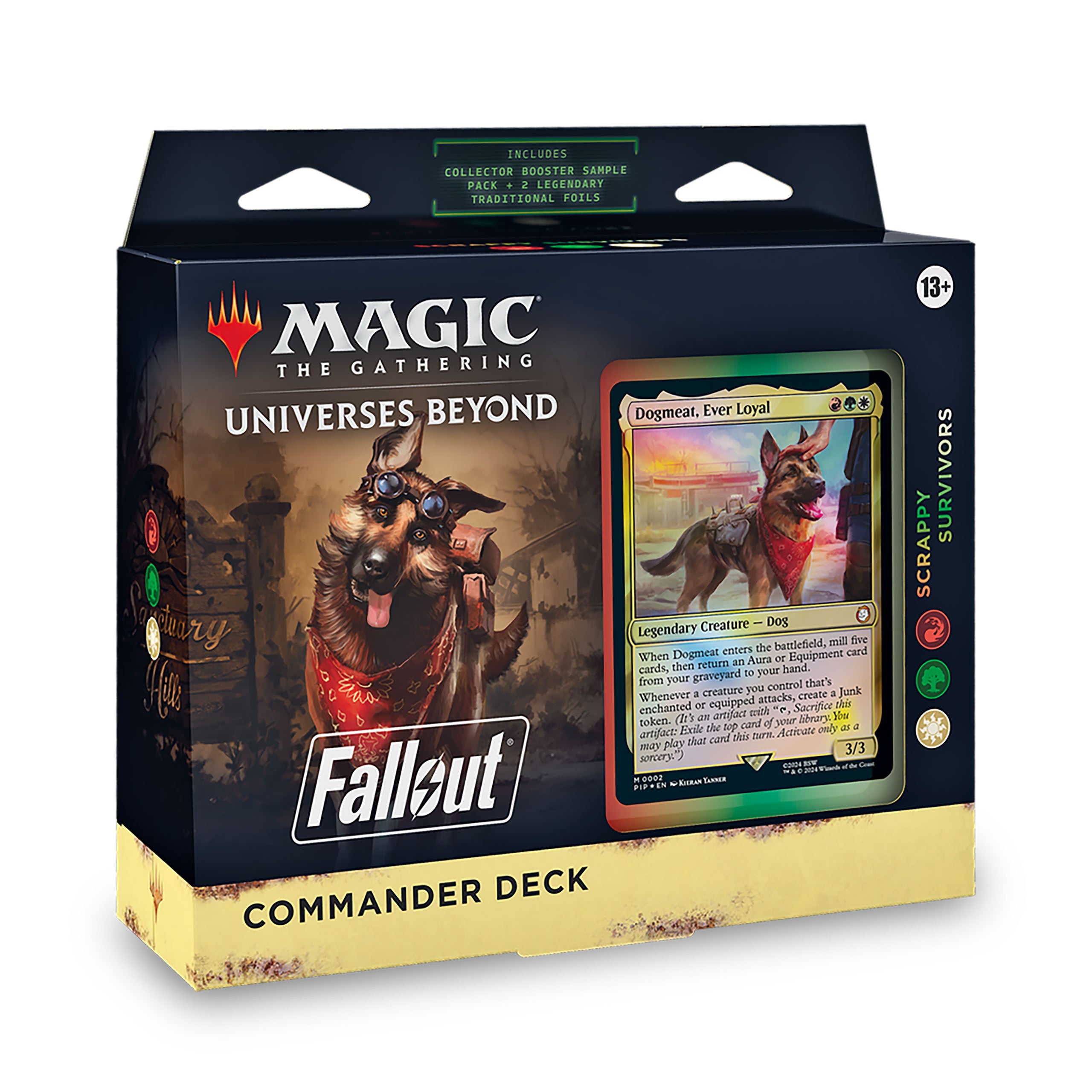Zdjęcie produktu Fallout - Scrappy Survivors Commander Deck wersja angielska - Magic the Gathering