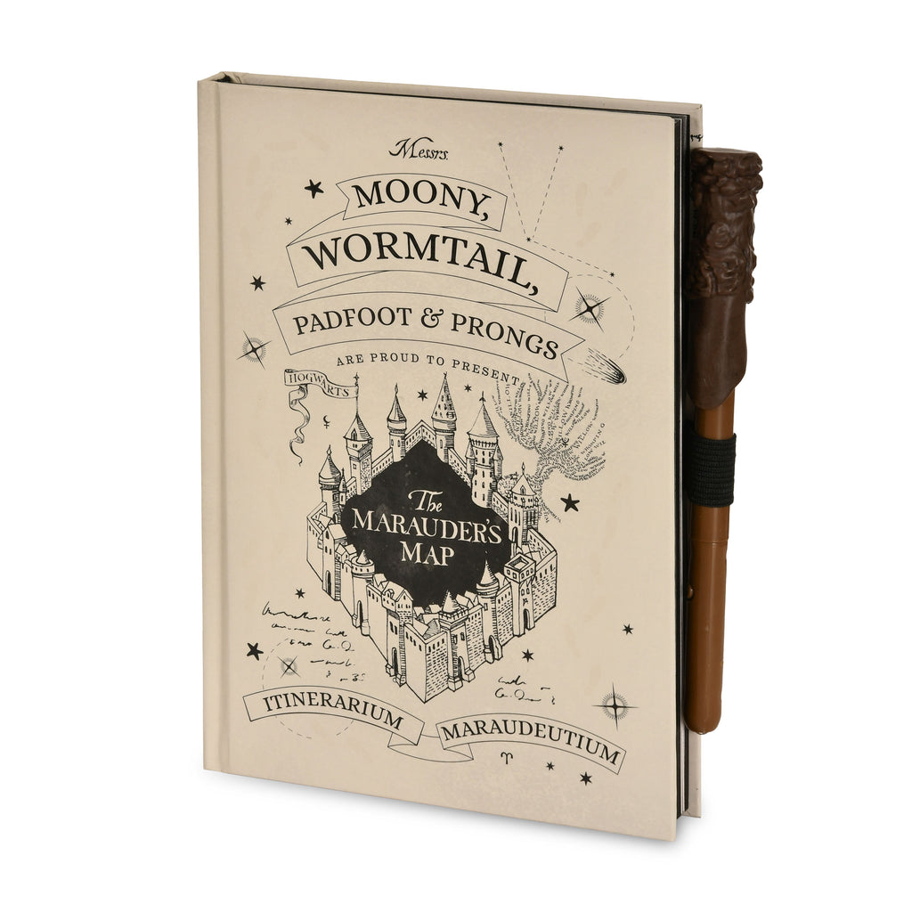 Product image Harry Potter - Marauder's Map Notebook with UV Wand Pen