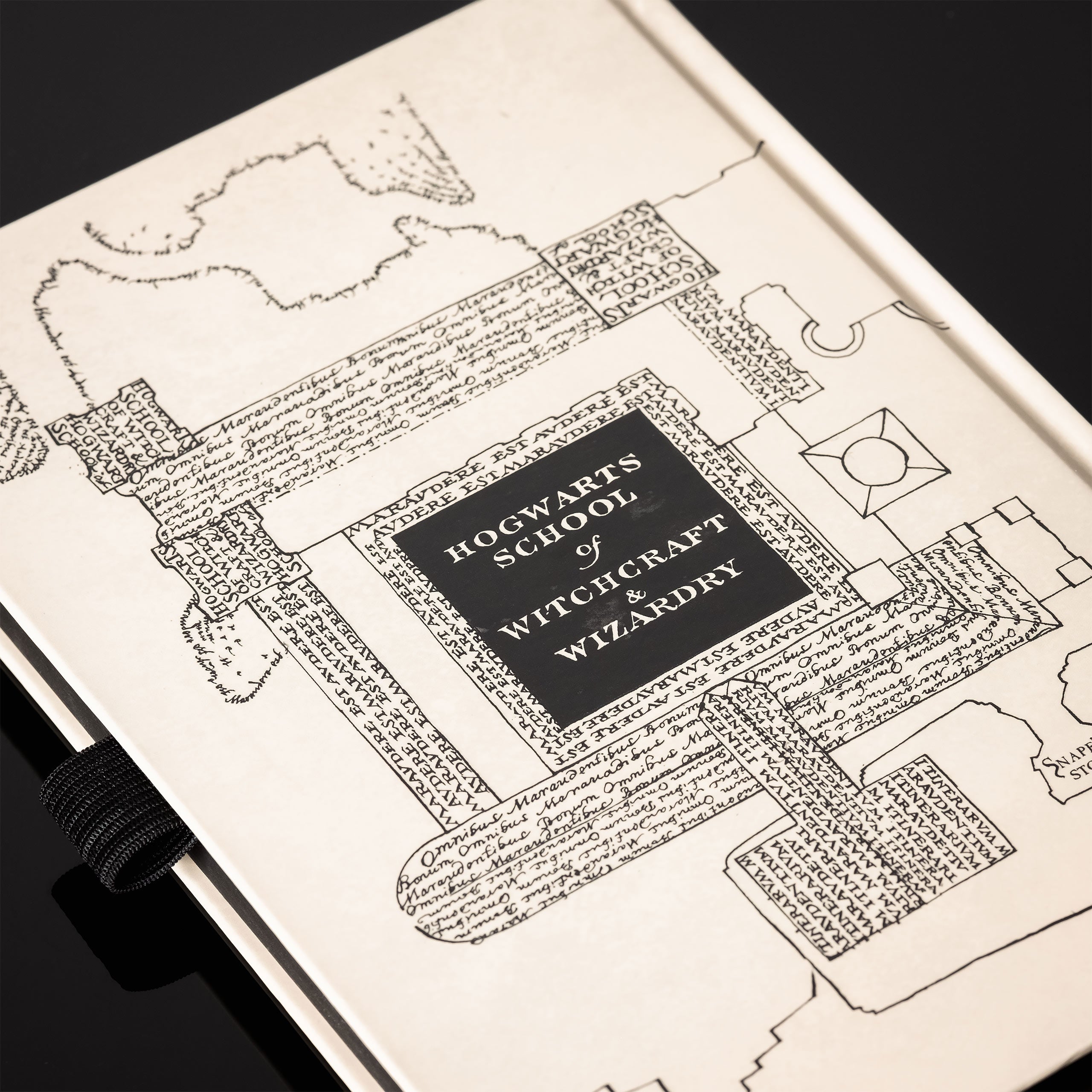 Product image Harry Potter - Marauder's Map Notebook with UV Wand Pen