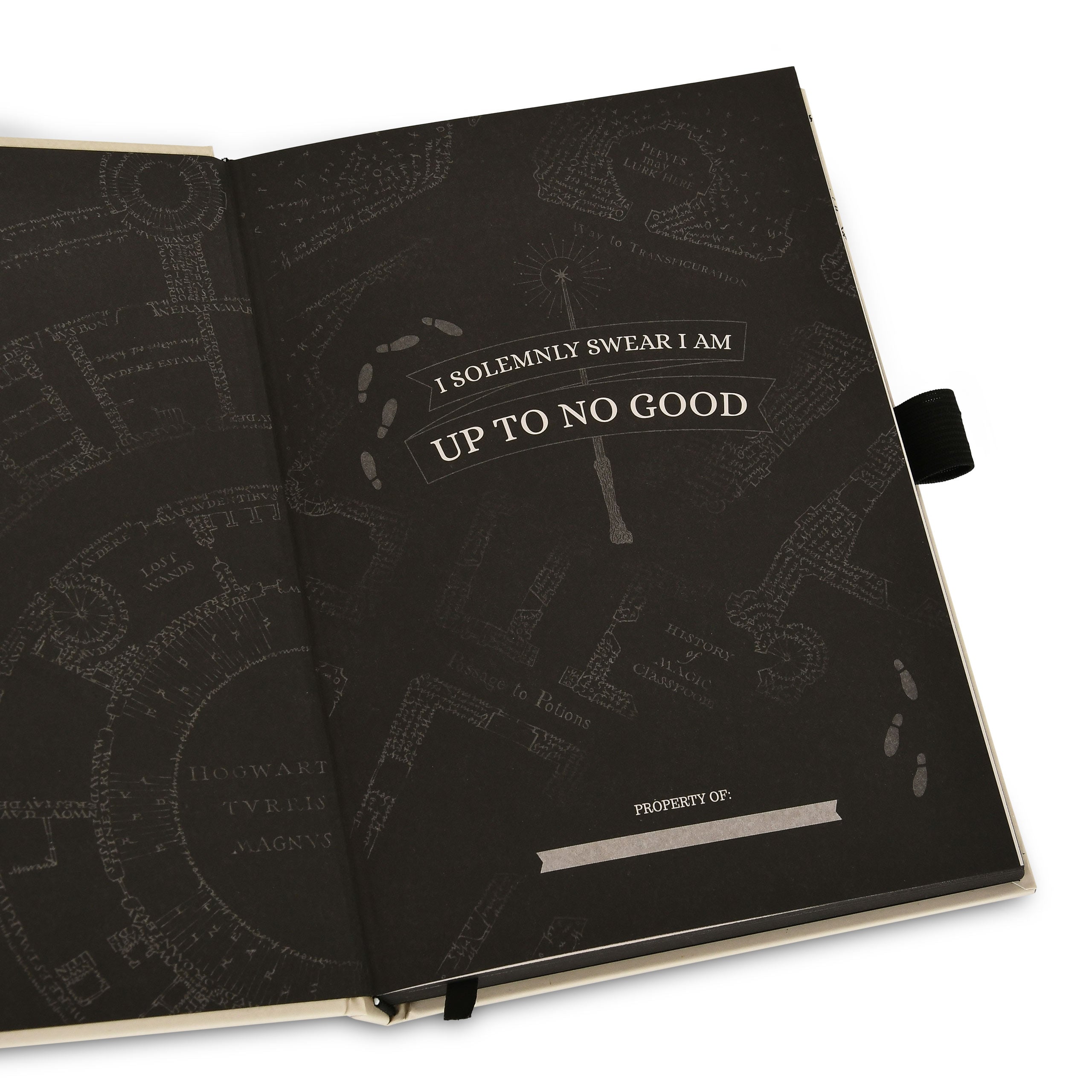 Product image Harry Potter - Marauder's Map Notebook with UV Wand Pen
