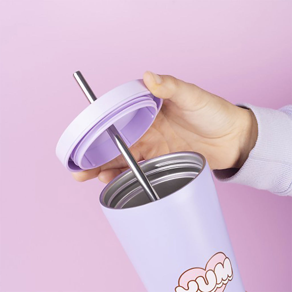 Zdjęcie produktu Pusheen - Kubek Enjoy Every Day ze słomką