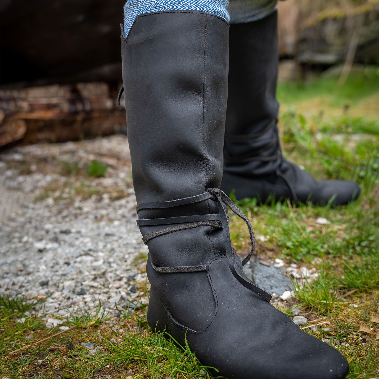 Product image Medieval Viking Boots with Lacing