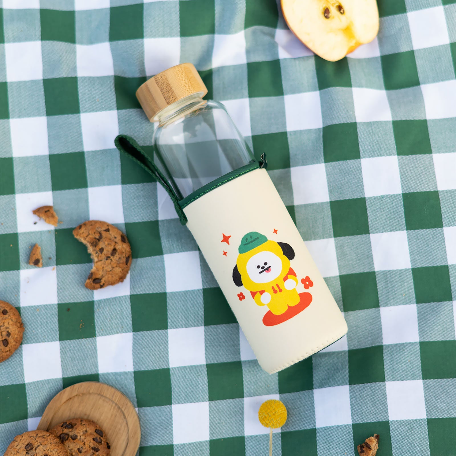 Zdjęcie produktu Line Friends - BT21 Green Planet Chimmy Butelka na napoje