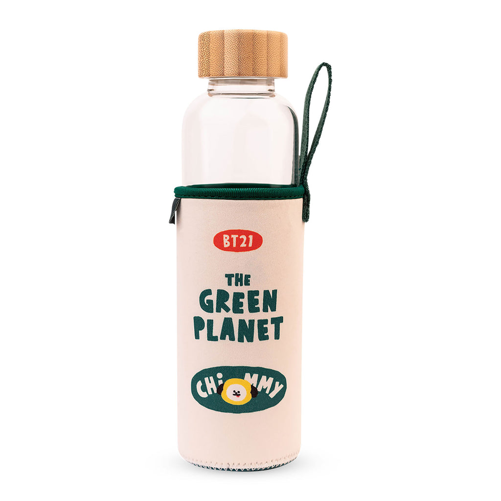 Product image Line Friends - BT21 Green Planet Chimmy Water Bottle