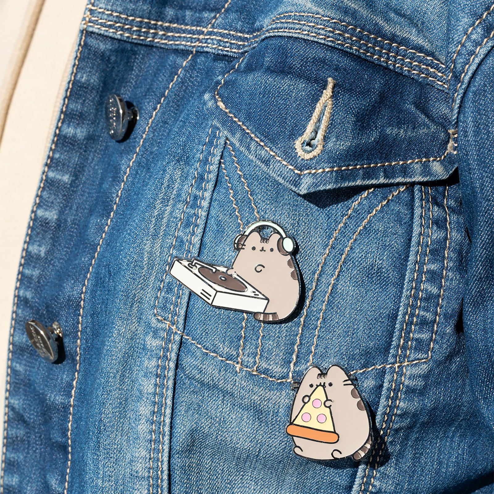 Zdjęcie produktu Pusheen - Zestaw 4 przypinek