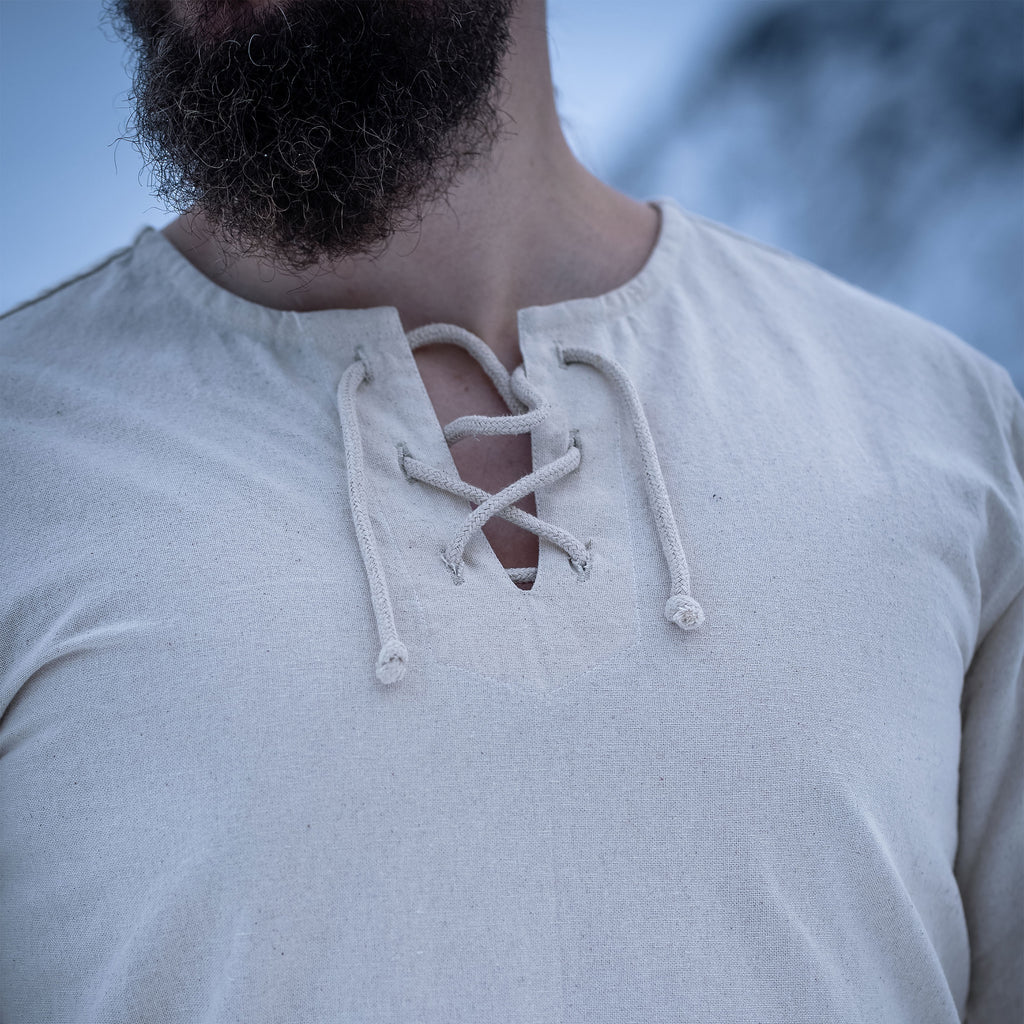 Product image Medieval Lace-Up Shirt natural