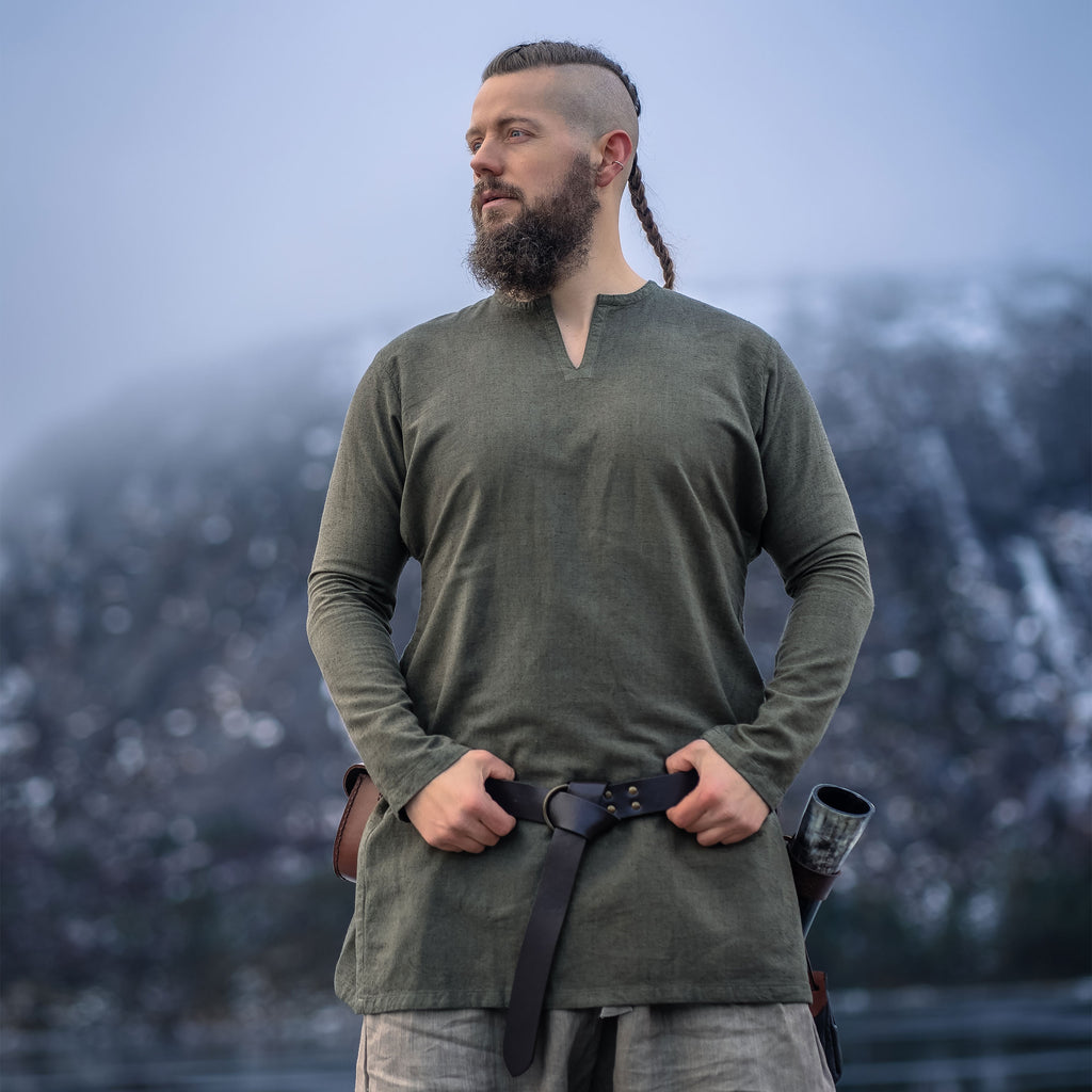 Product image Medieval Linen Tunic Green