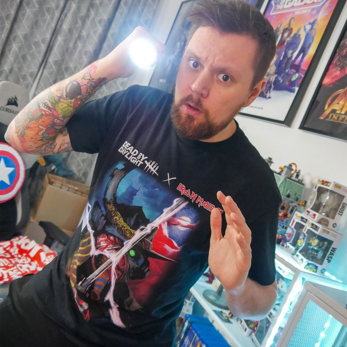Zdjęcie produktu Dead by Daylight x Iron Maiden - Eddie Killer Realm Tour 2024 T-Shirt