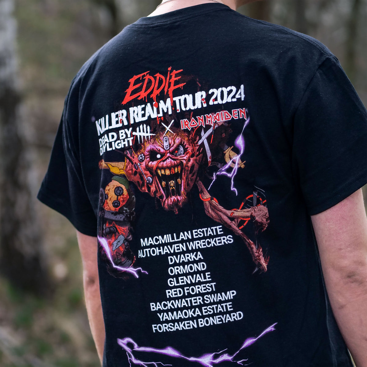 Zdjęcie produktu Dead by Daylight x Iron Maiden - Eddie Killer Realm Tour 2024 T-Shirt