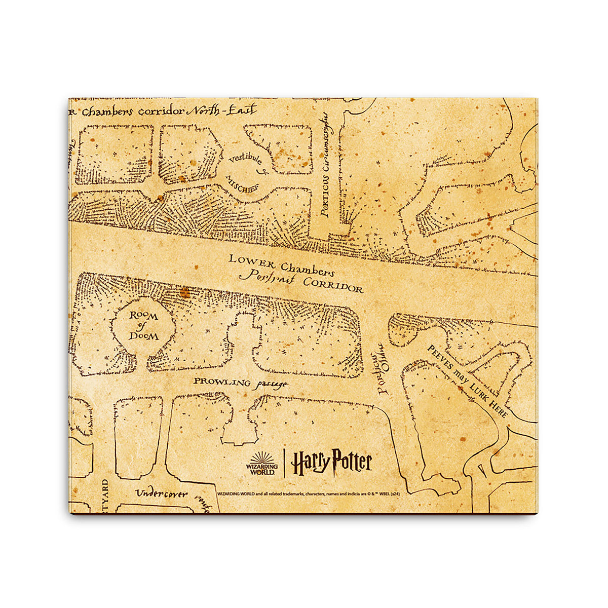 Zdjęcie produktu Harry Potter - Planer tygodniowy w formie Mapy Huncwotów
