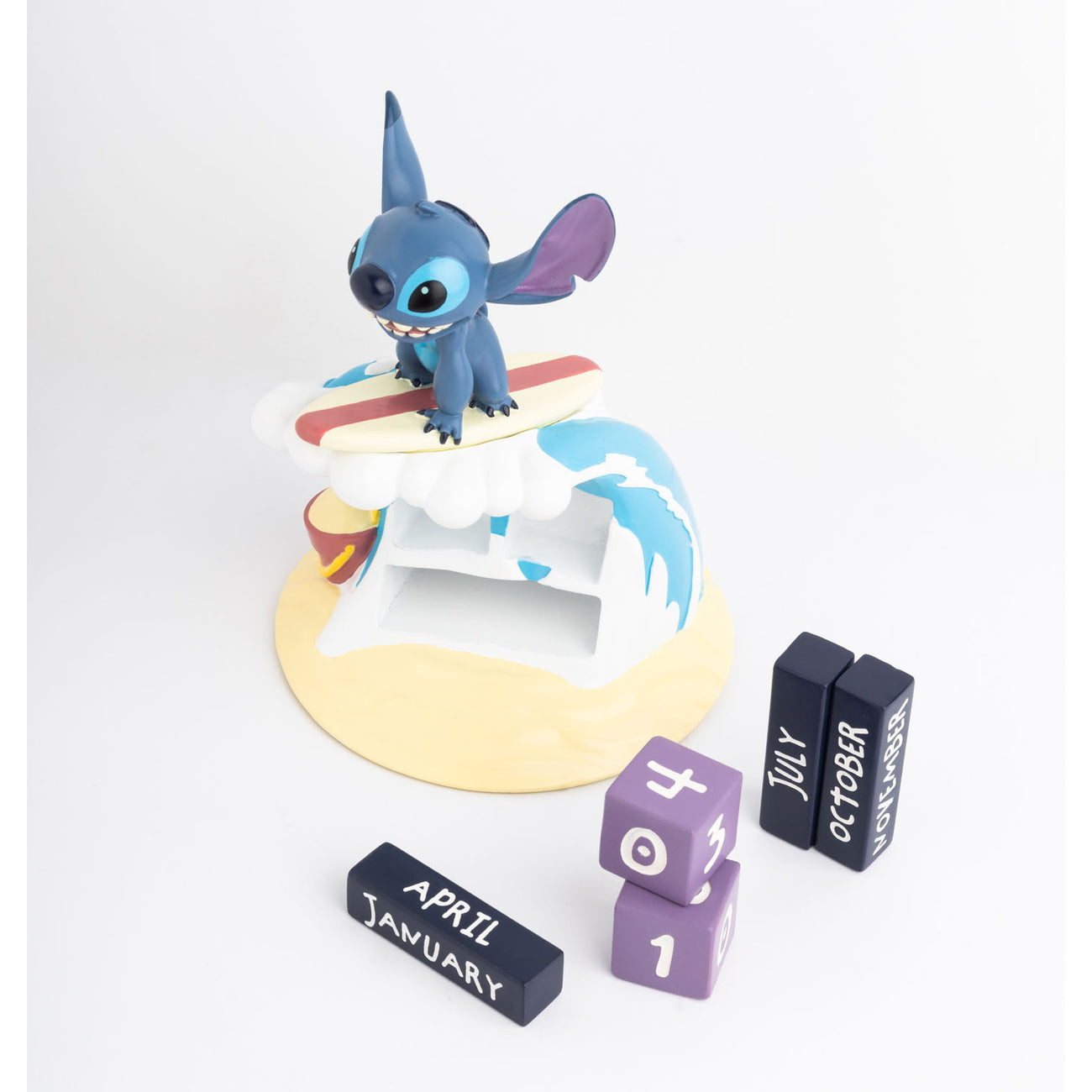 Zdjęcie produktu Stitch Surfer 3D Kalendarz Roczny - Lilo & Stitch