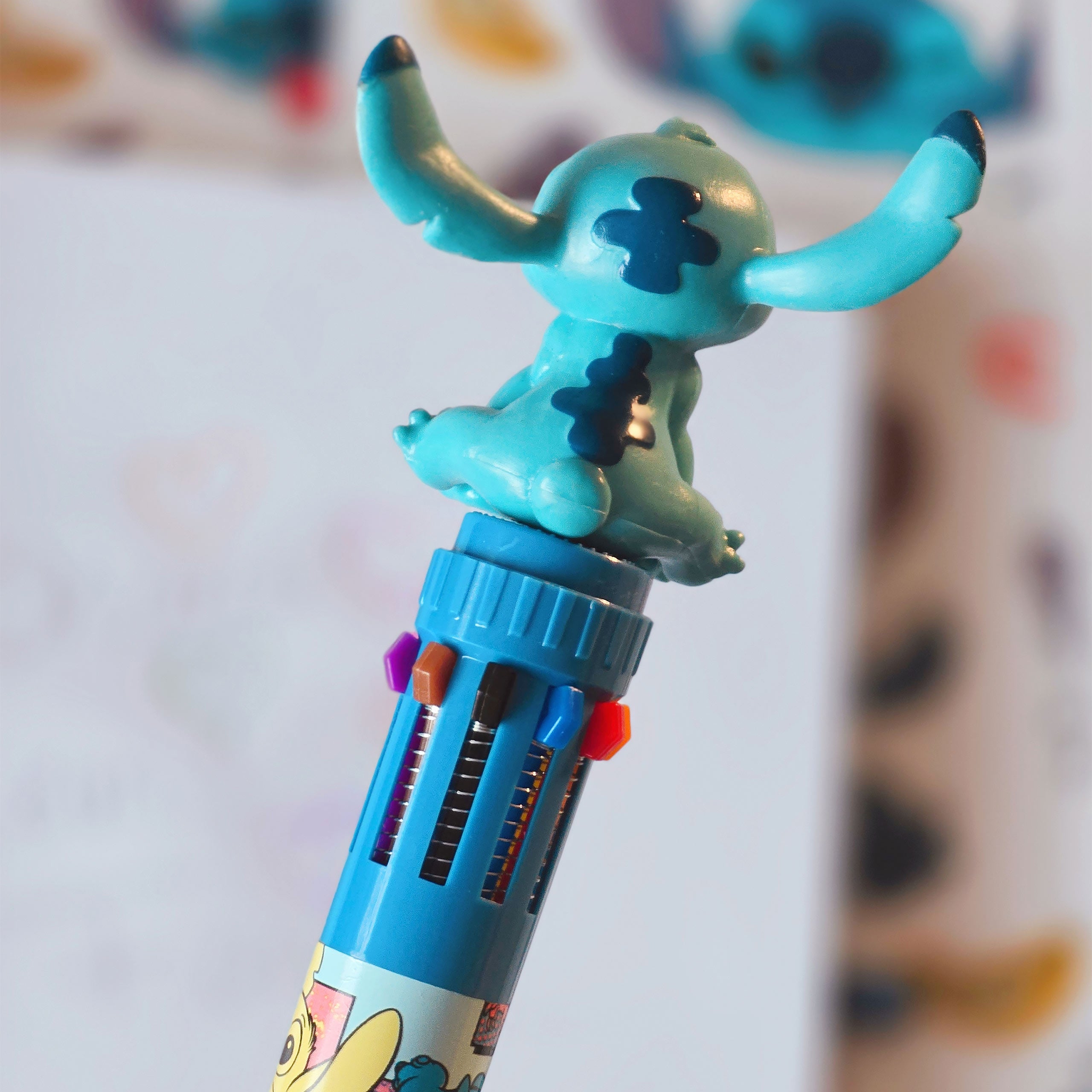 Zdjęcie produktu Lilo & Stitch – długopis Stitch 10‑kolorowy