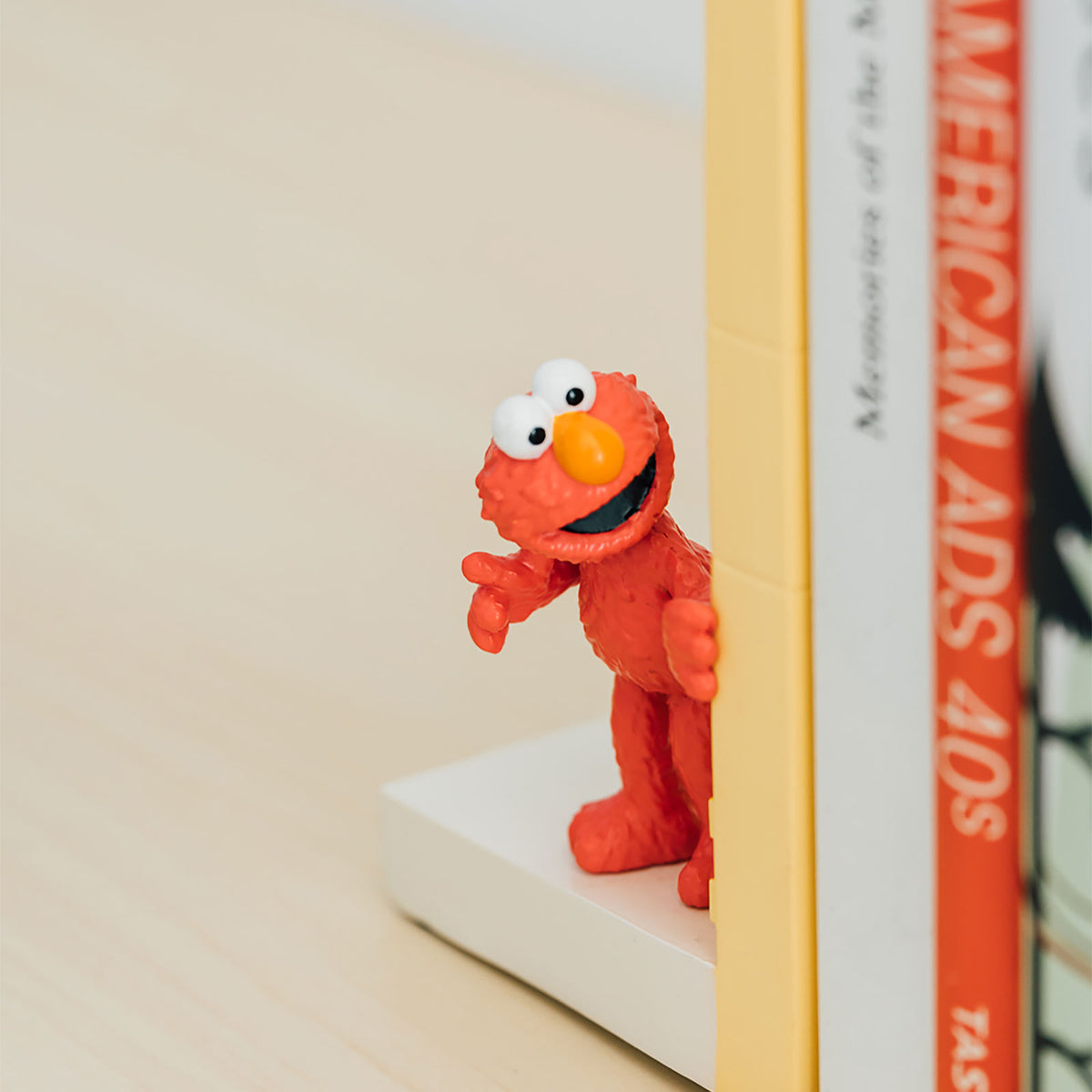 Zdjęcie produktu Ulica Sezamkowa - Podpórki do książek z Ciasteczkowym Potworem i Elmo