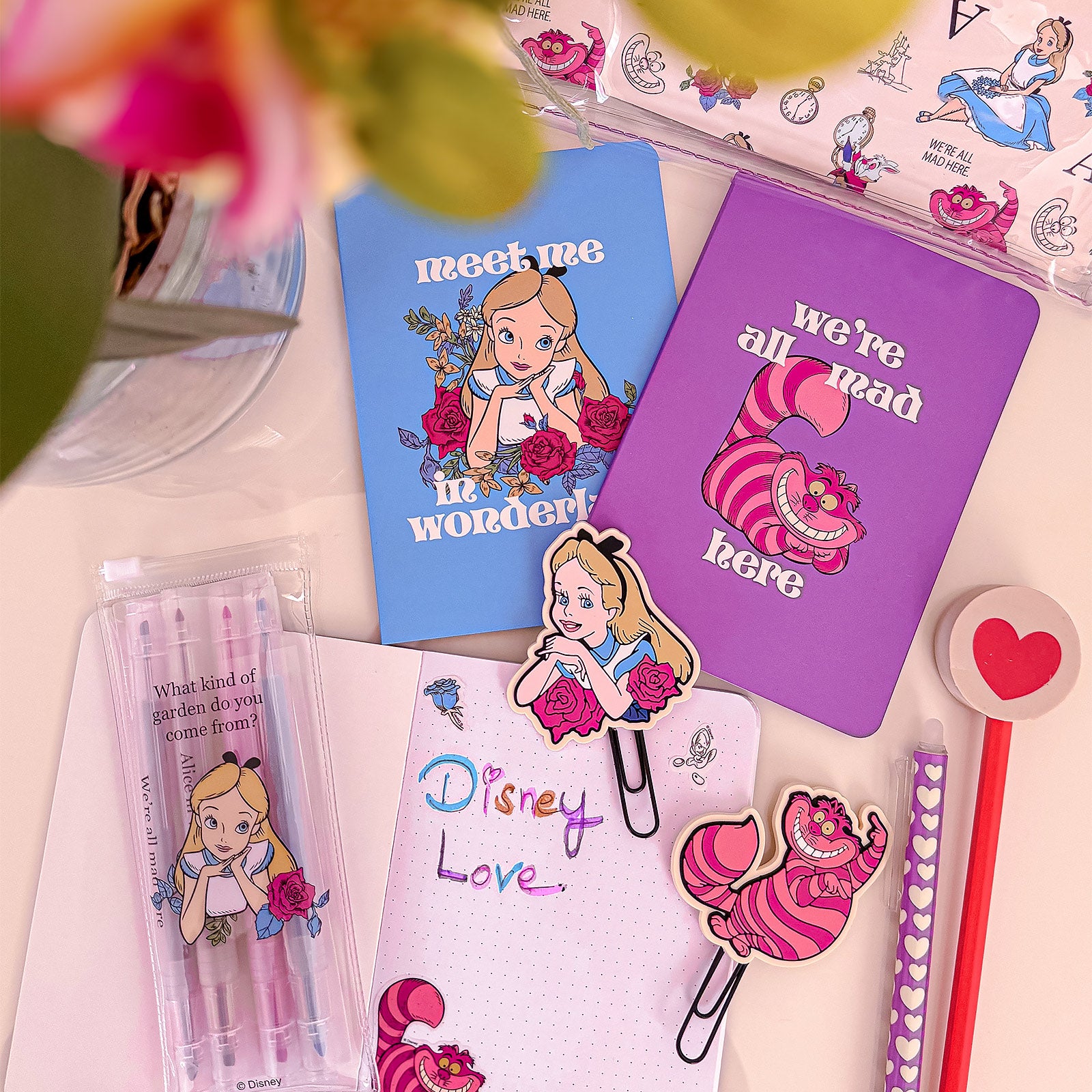 Zdjęcie produktu Alicja w Krainie Czarów - Zestaw do pisania