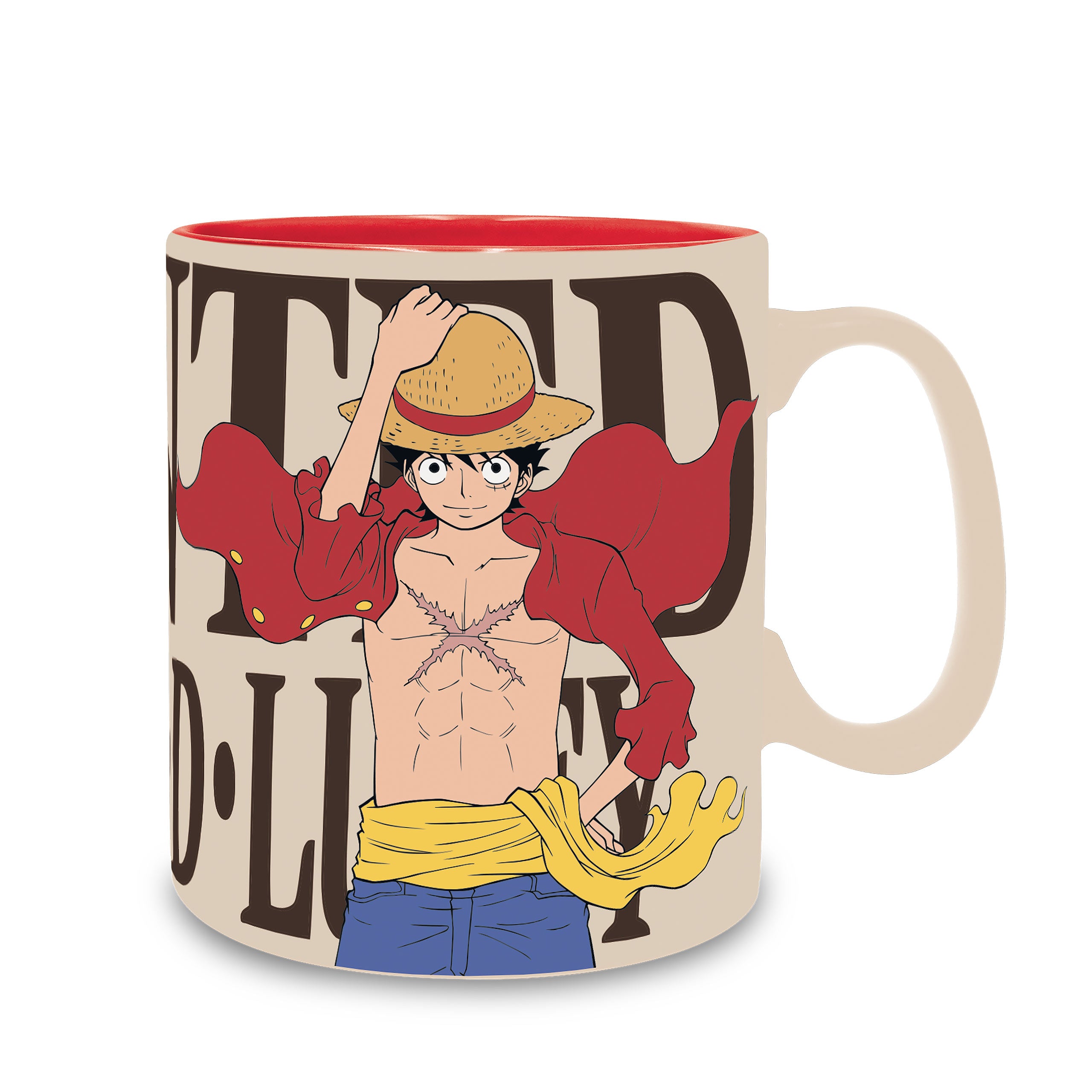 Zdjęcie produktu One Piece - Wanted Monkey D. Luffy Kubek