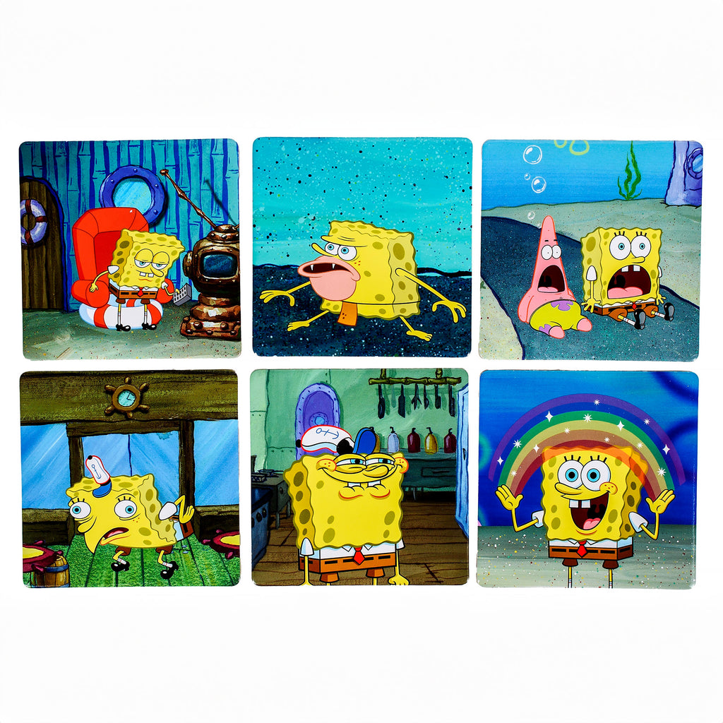 Zdjęcie produktu SpongeBob – Podstawki pod kubek Bikini Dolne zestaw 6